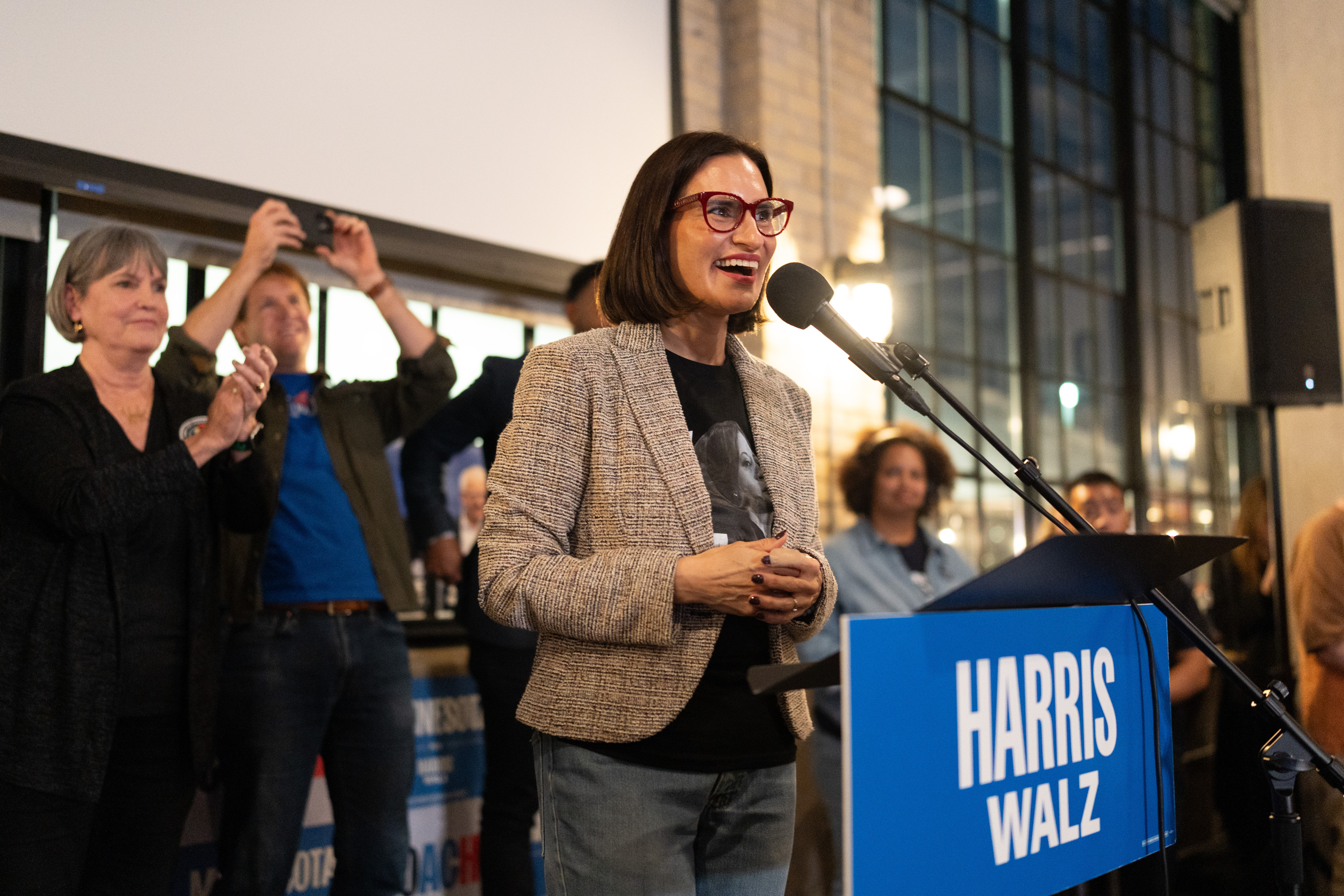 Minnesota Lt. Gov. Peggy Flanagan (D) in 2024. (Tim Evans/For The Washington Post)