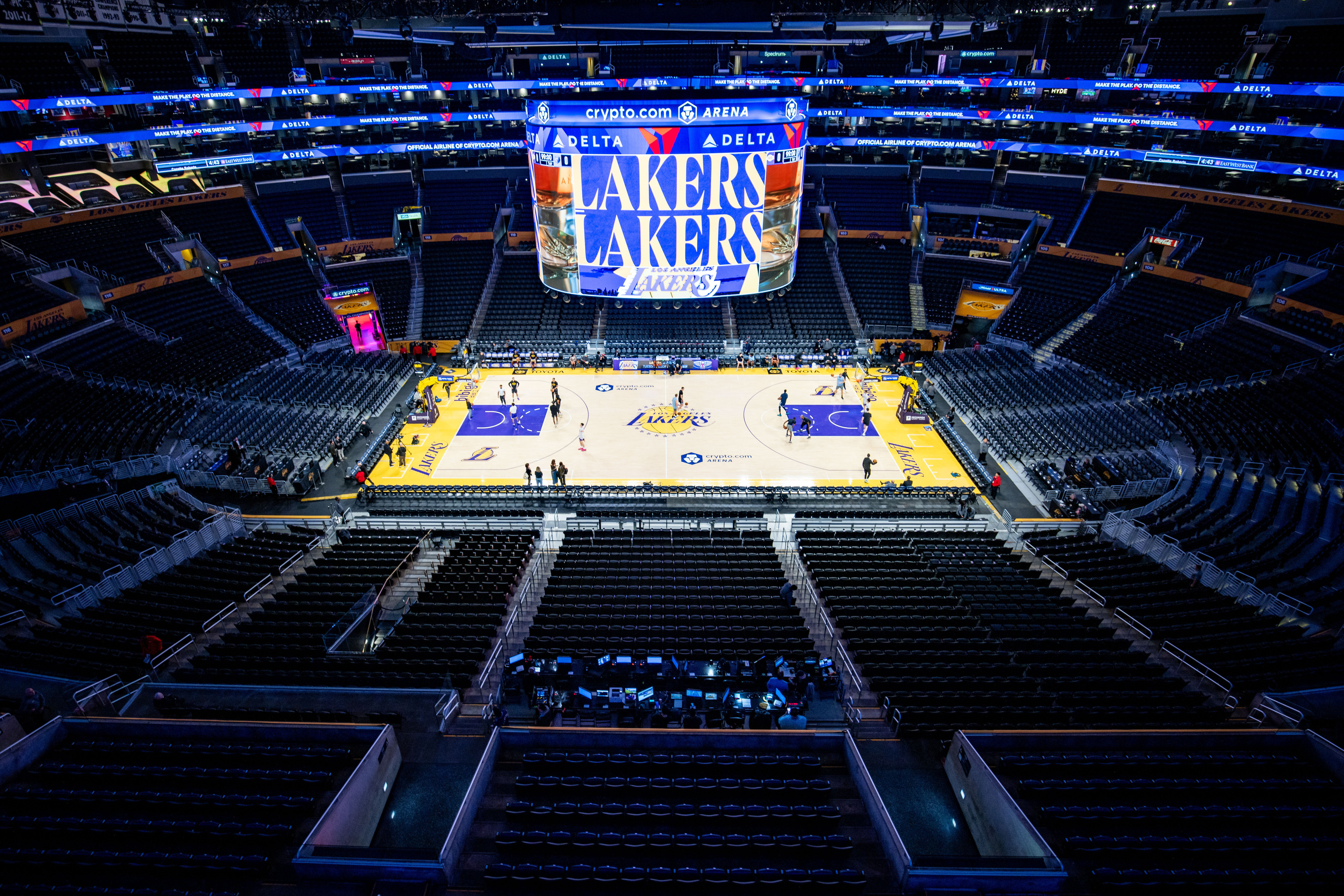 Los Angeles Lakers ownership will soon be changing for the second time in less than a year. (Ethan Swope/AP Photo/Ethan Swope)