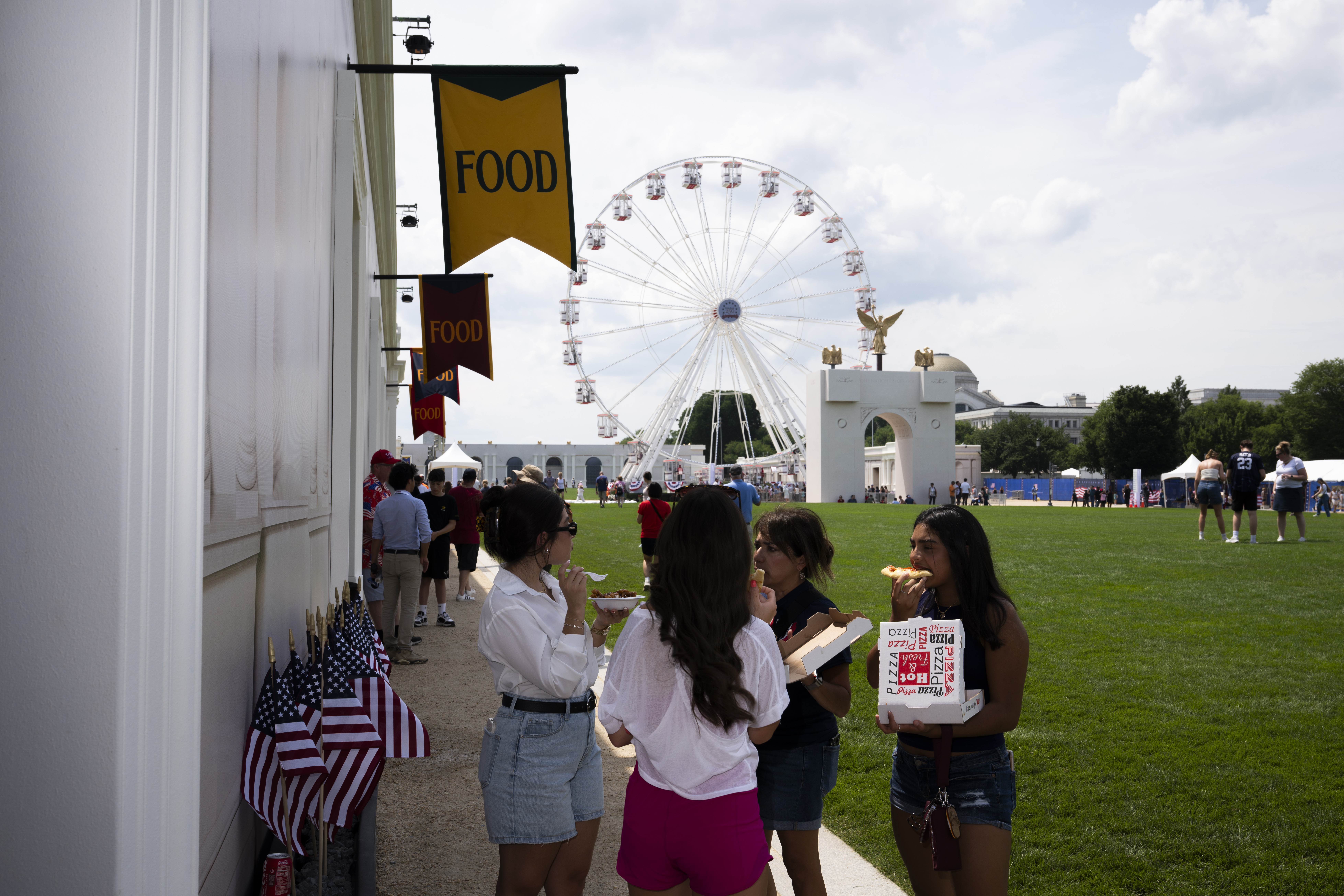 If you're looking for "FOOD," the Great American State Fair has some. (Joe Lamberti/For The Washington Post)
