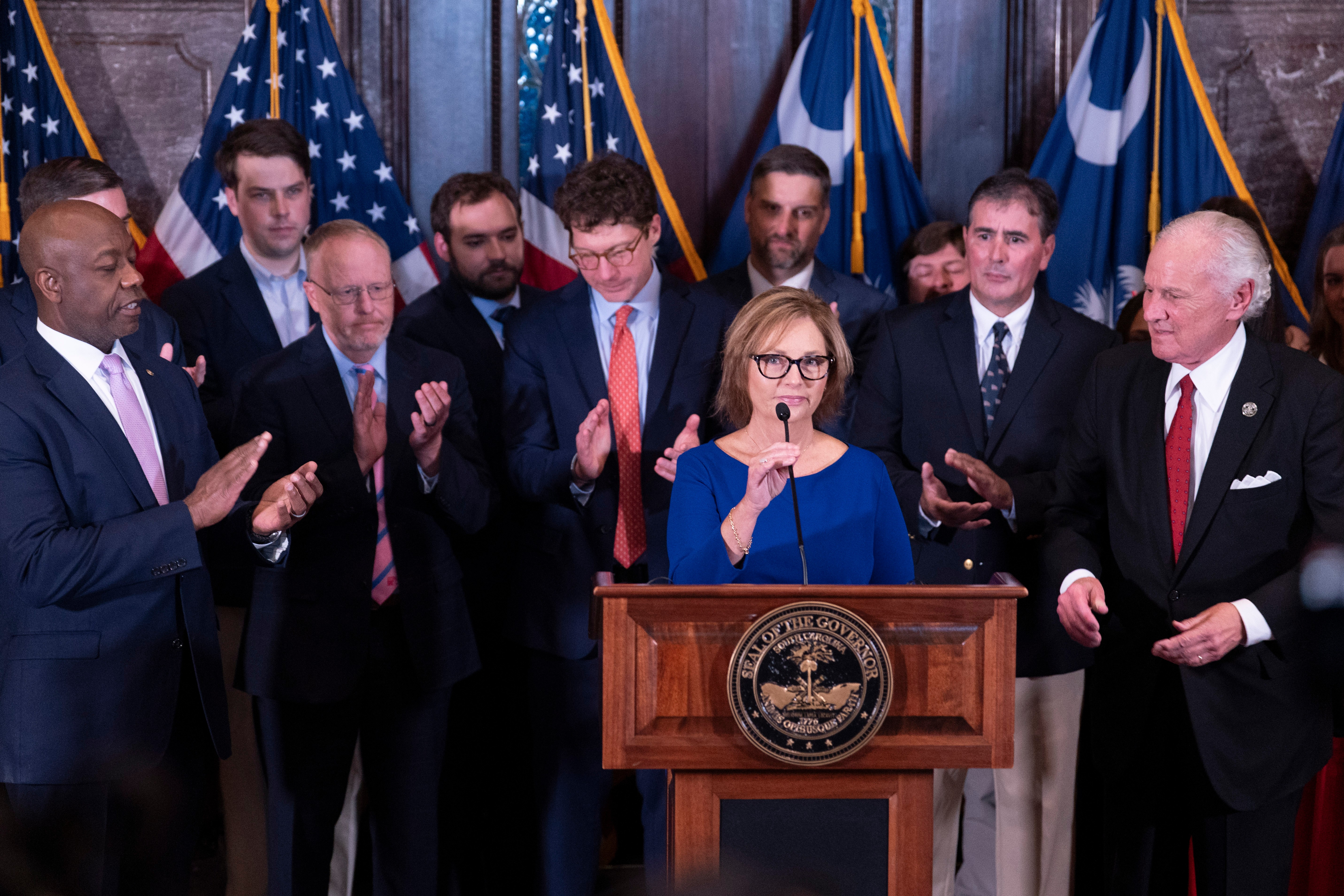 Darline Graham Nordone was a political confidante of her older brother, whose term ends in January. (Sean Rayford/AP)