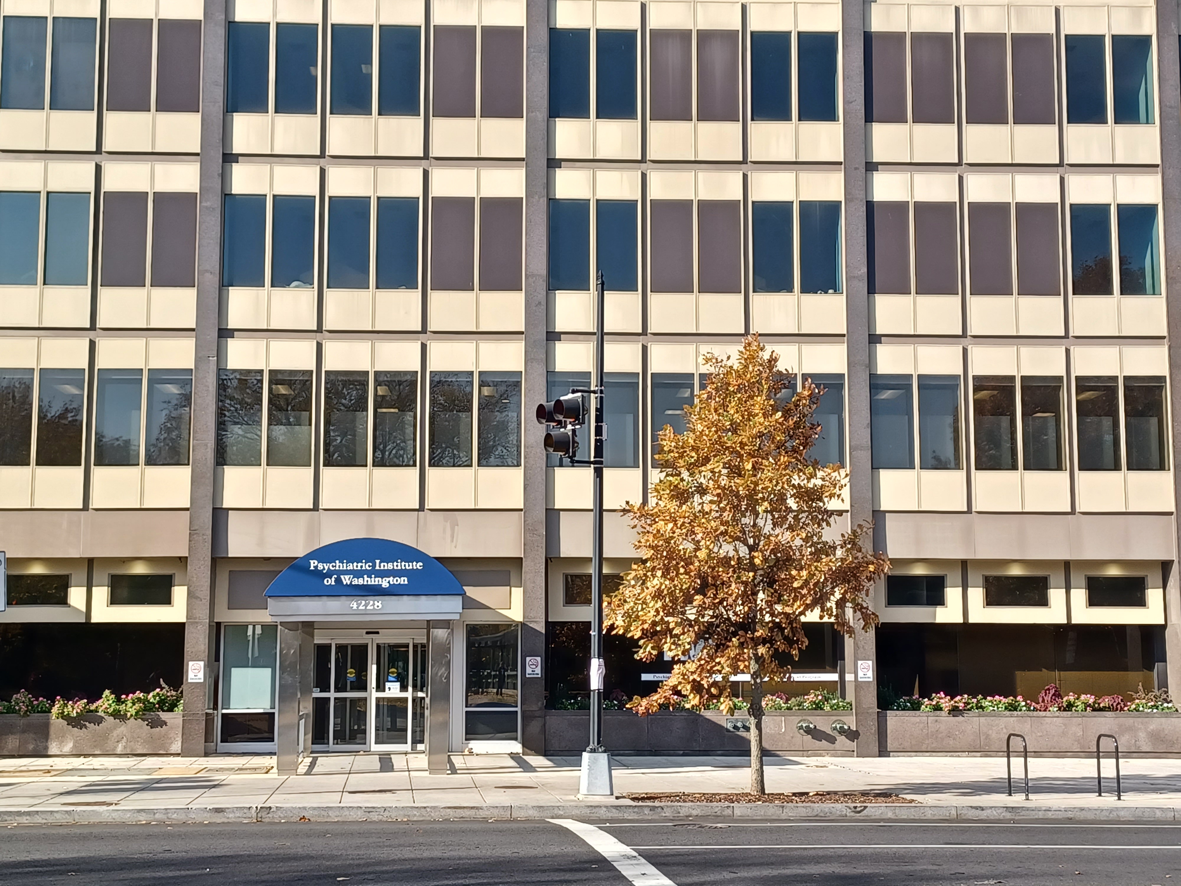 The Psychiatric Institute of Washington, located in the Tenleytown neighborhood. (April Bethea/The Washington Post)