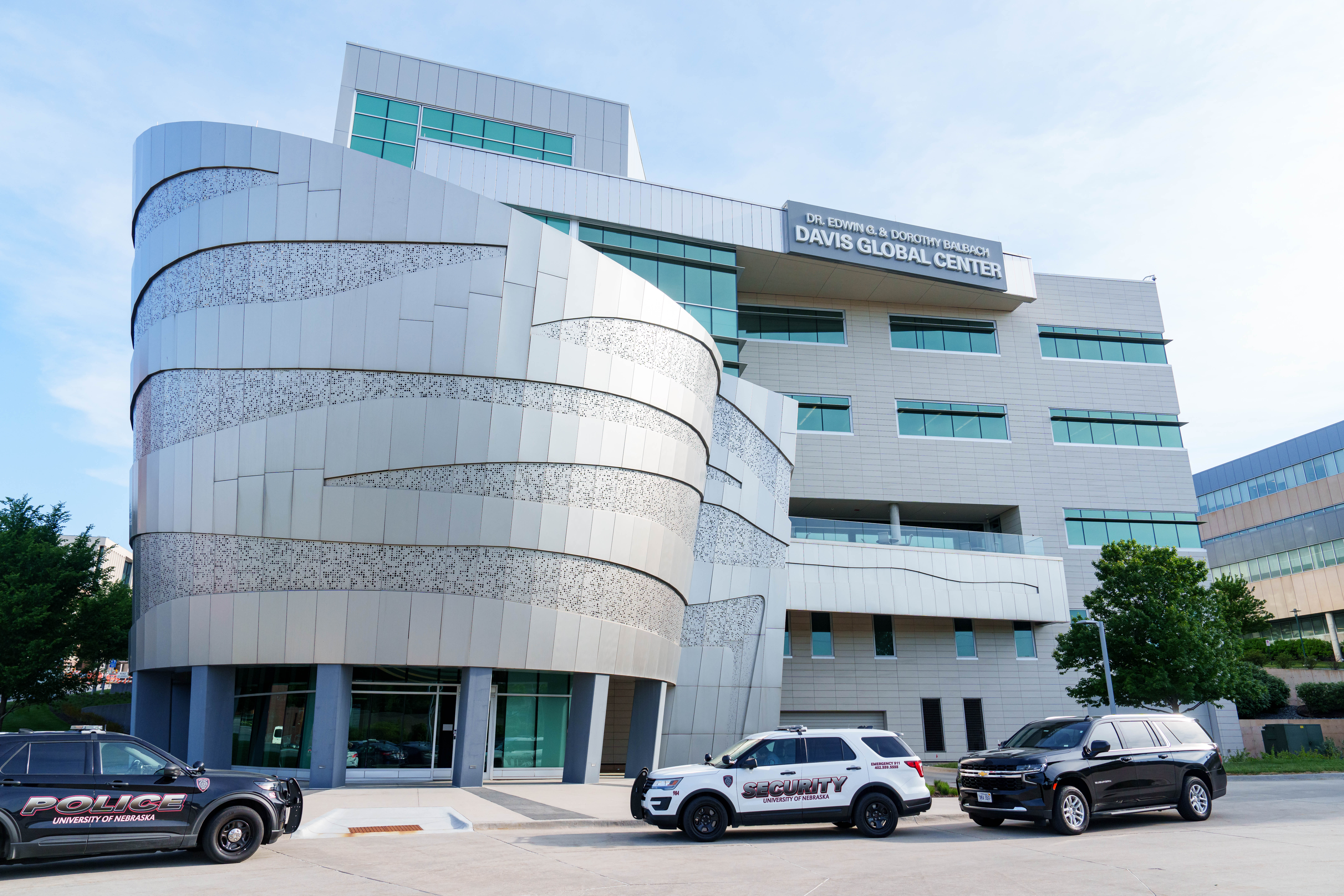 The University of Nebraska Medical Center campus, which holds the National Quarantine Unit, in Omaha. (Dylan Widger/Getty Images)