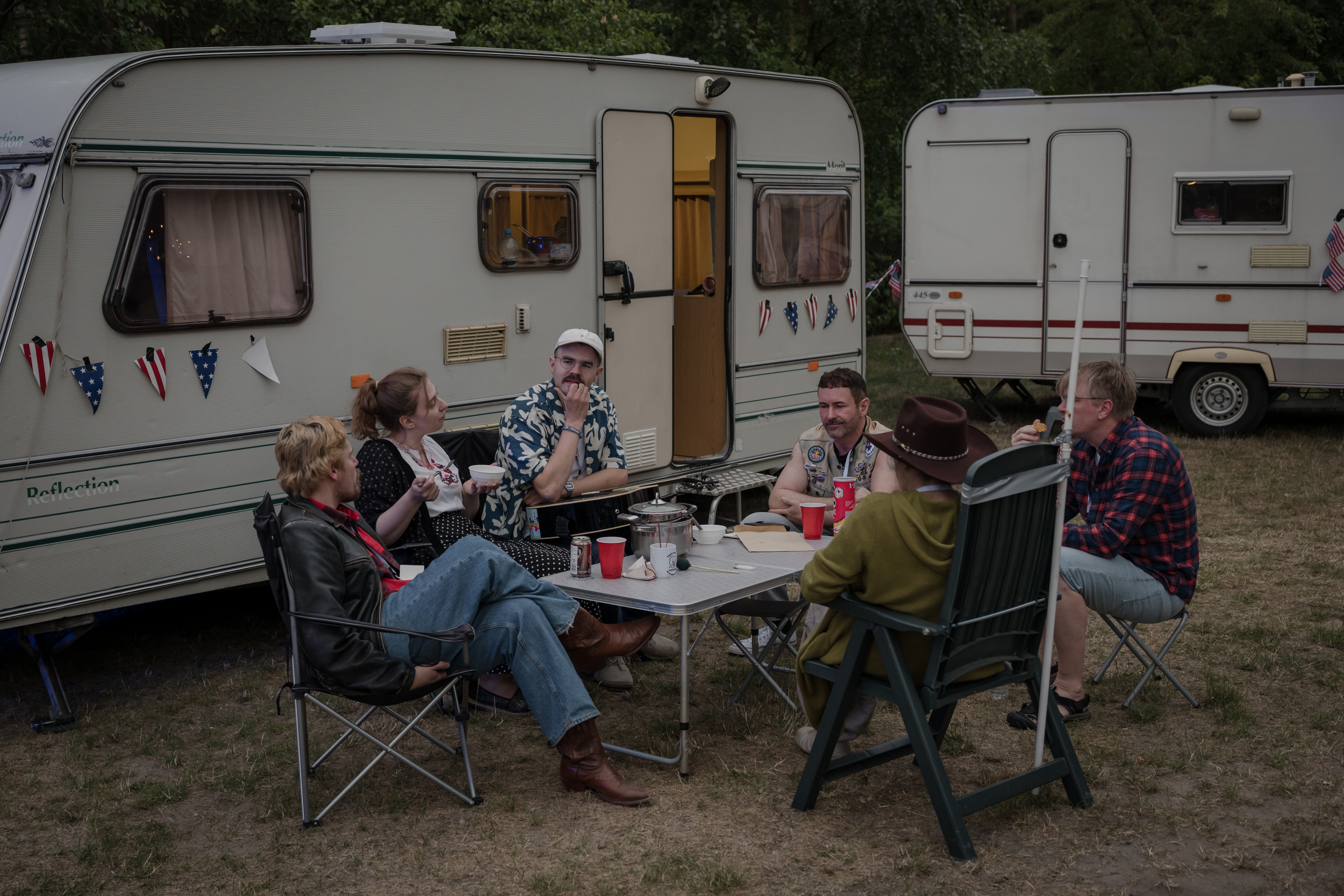 The LARPers were supposed to inhabit their characters for 28 straight hours. (Simona Supina/For The Washington Post)