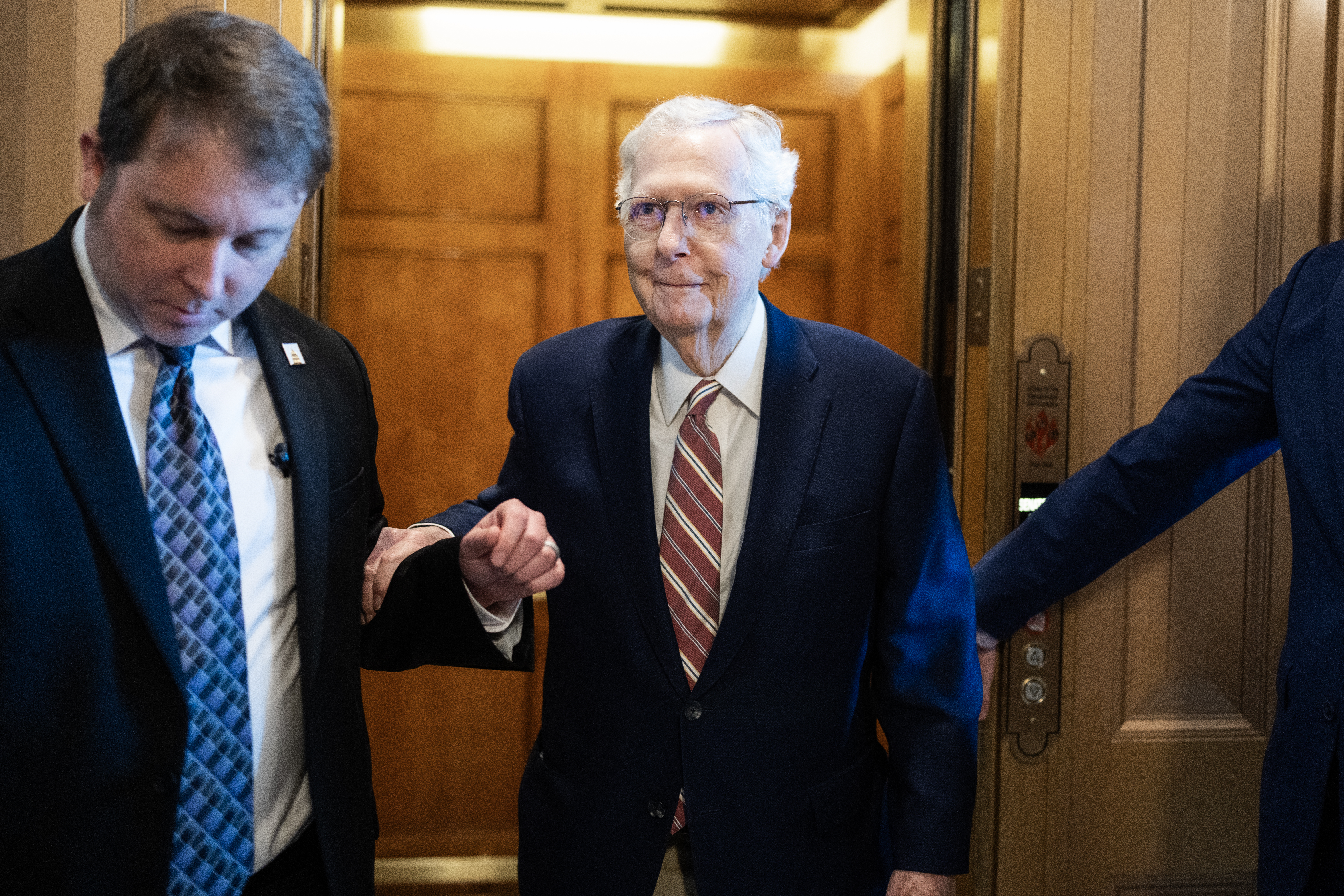 Sen. Mitch McConnell in January. (Tom Williams/CQ-Roll Call, Inc/Getty Images)