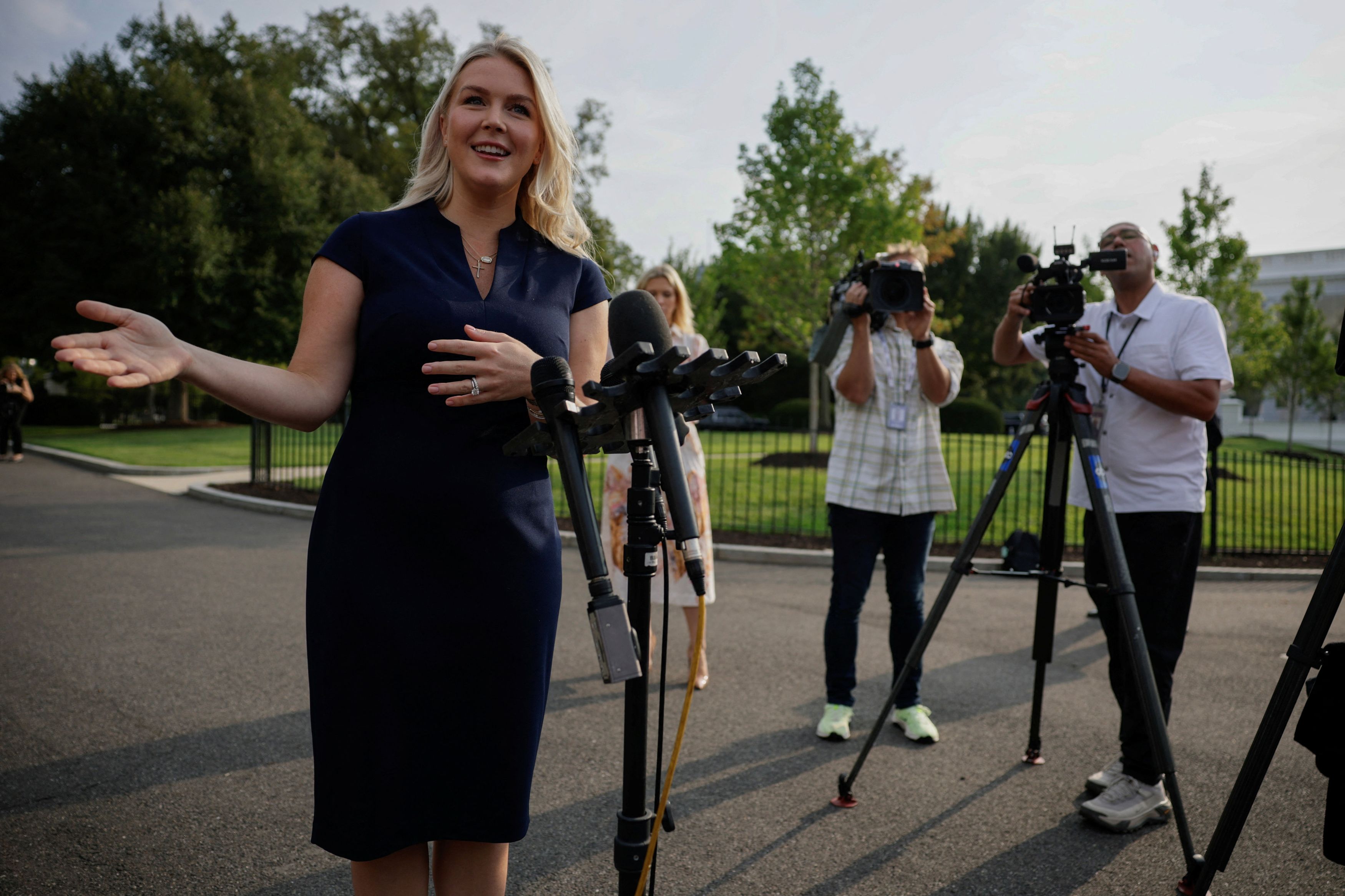 Karoline Leavitt bids farewell to White House press on last day, saying 'I'll miss you guys' after earning Trump's approval
