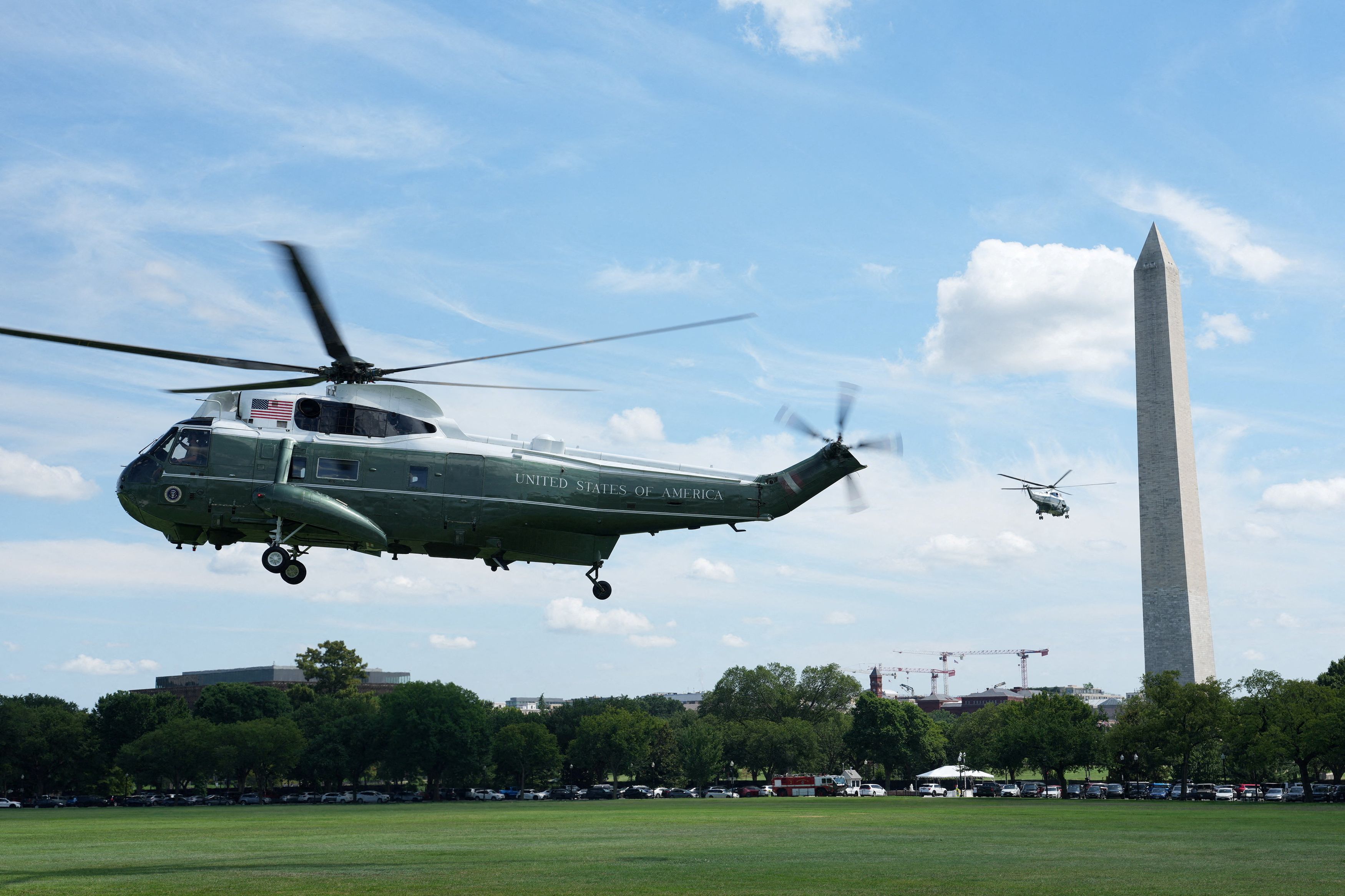 FAA probes Marine One safety incident near Reagan National; Trump 'never in danger' as helicopter came too close to commercial jet