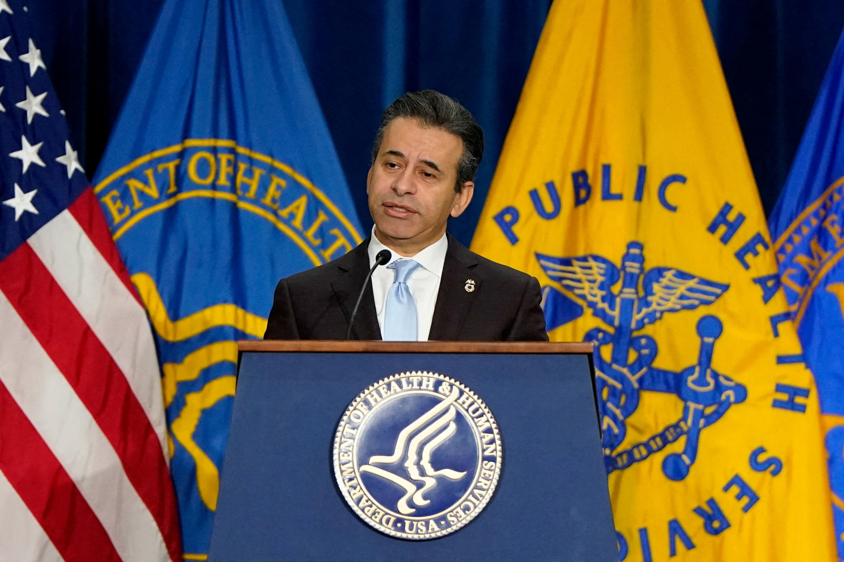 Food and Drug Administration Commissioner Marty Makary in November. (Elizabeth Frantz/Reuters)