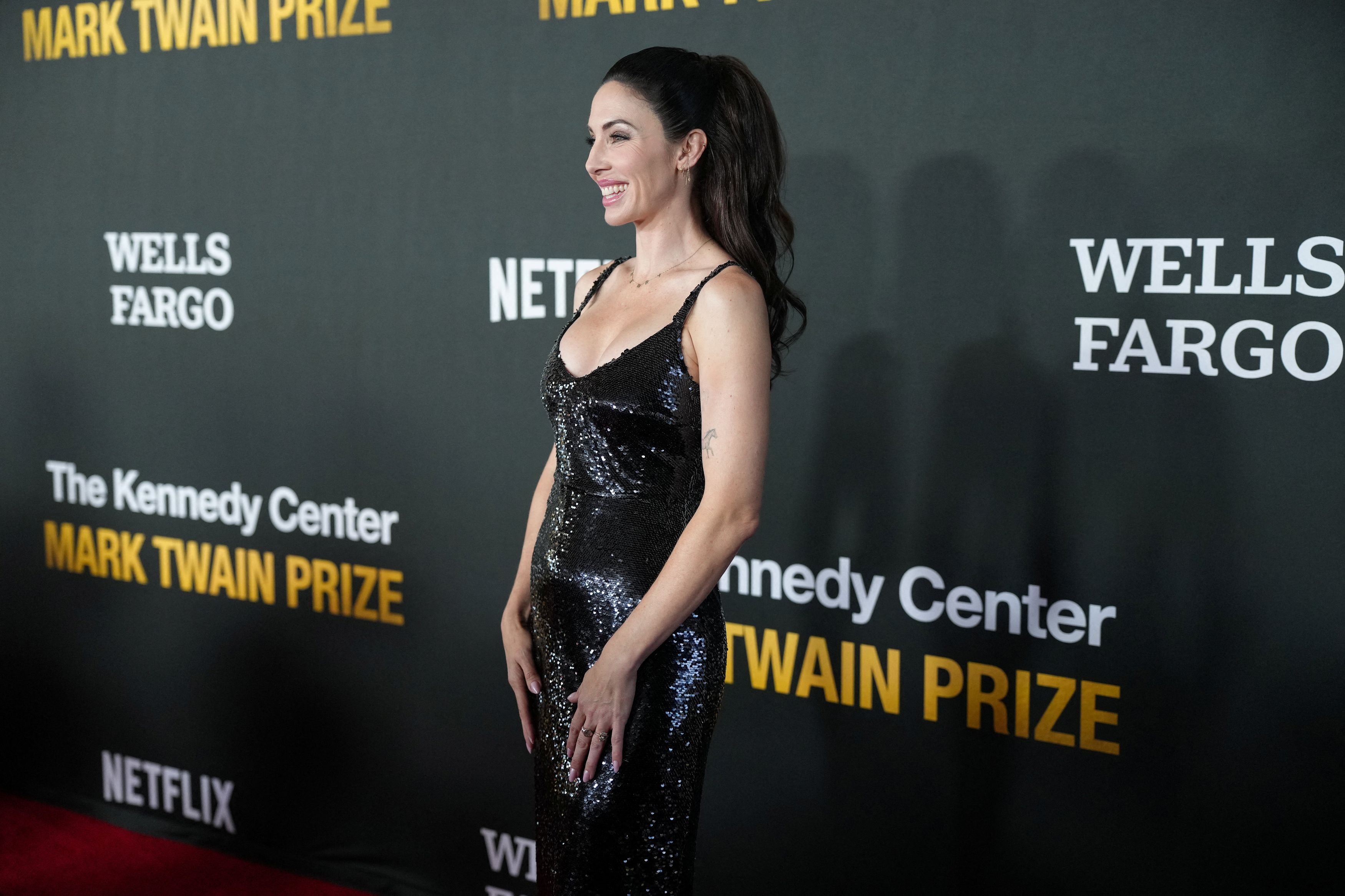 Comedian Whitney Cummings arrives at the Mark Twain Prize for American Humor at the Kennedy Center on June 28. (Nathan Howard/Reuters)