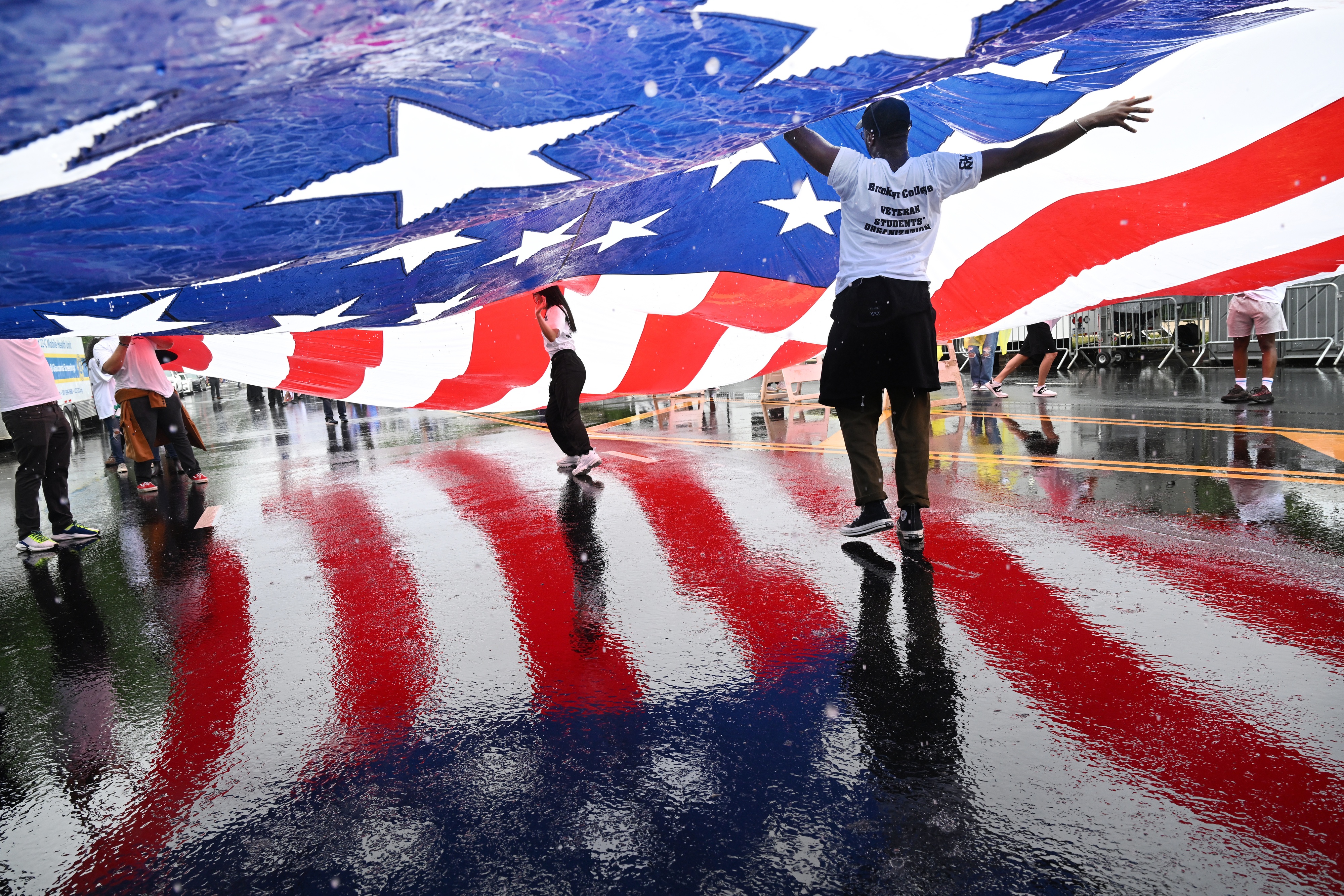 A new Gallup survey found that Americans were most likely to associate the idea of the American Dream with freedom or individual rights (33 percent). The next most popular answer was financial security or home ownership (28 percent). (Matt McClain/The Washington Post)