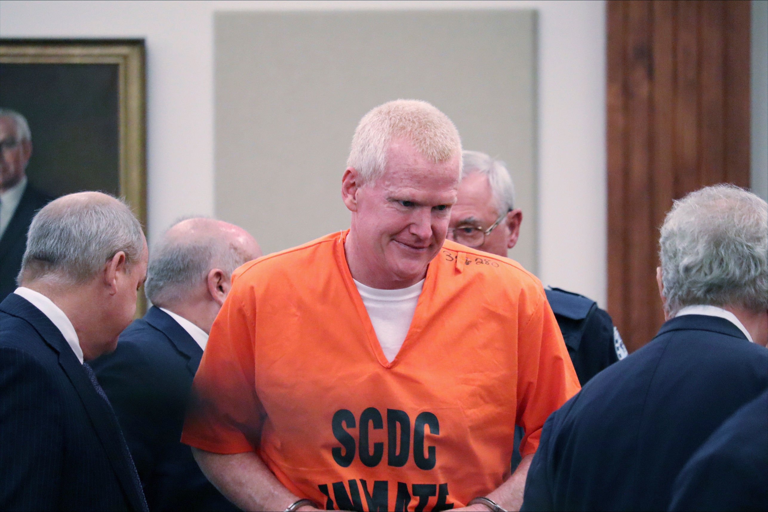 Alex Murdaugh arrives in court in Beaufort, South Carolina, on Sept. 14, 2023. (James Pollard/AP)