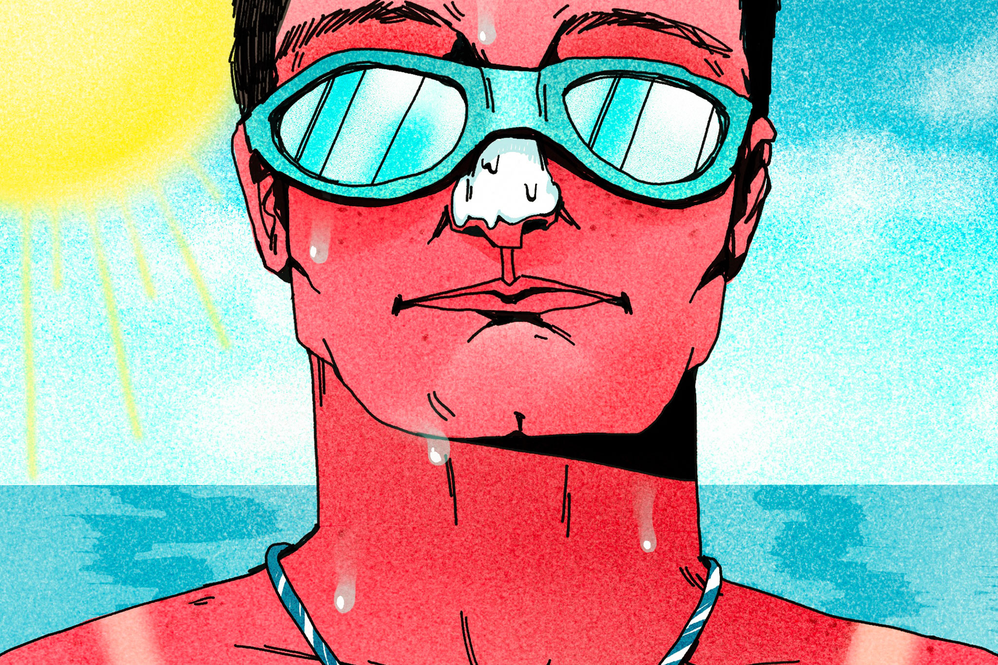 Click the graphic to take our sunscreen quiz. (Tilde Oyster/The Post)