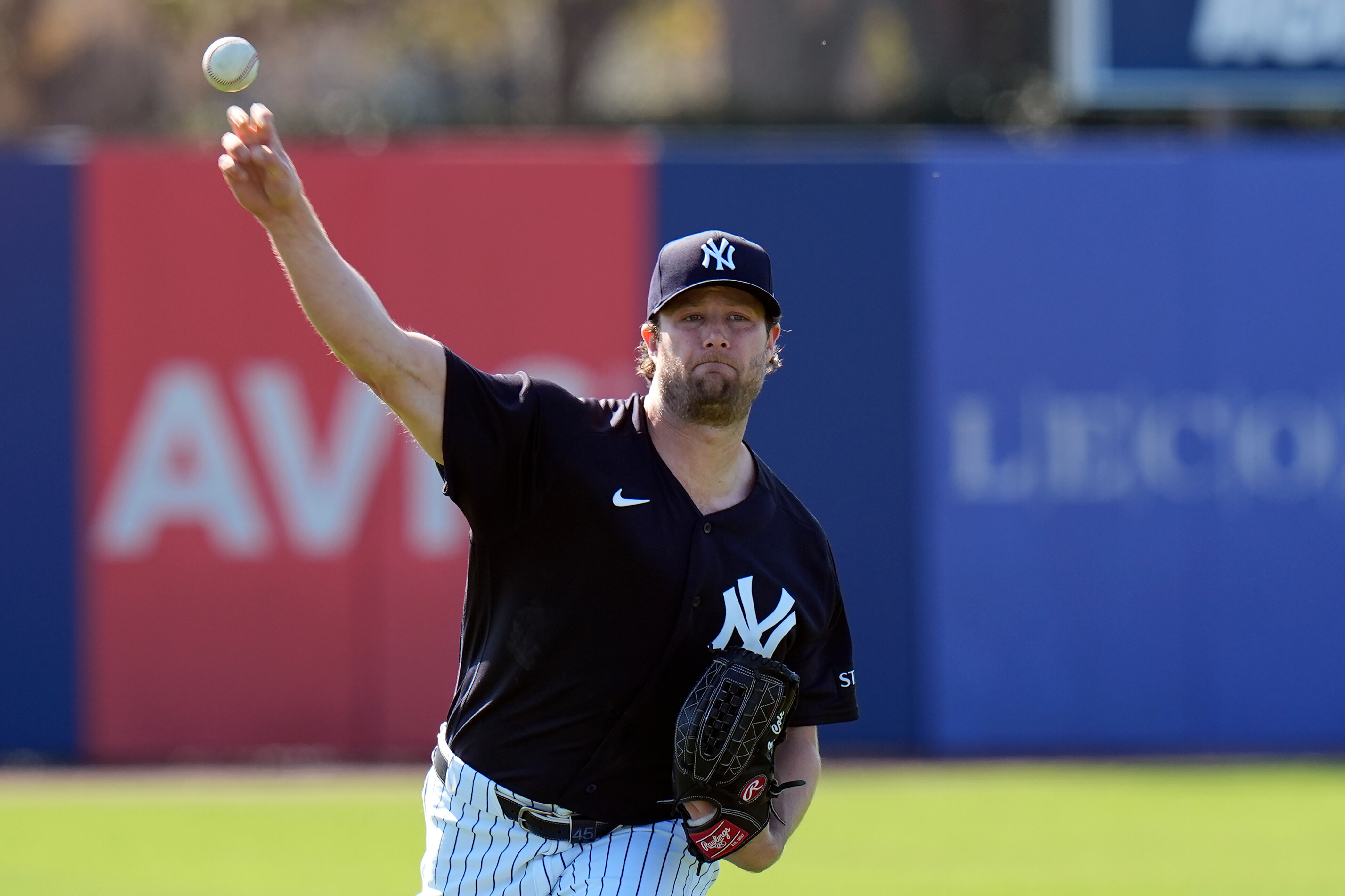 Yankees ace Gerrit Cole faces hitters for 1st time since elbow