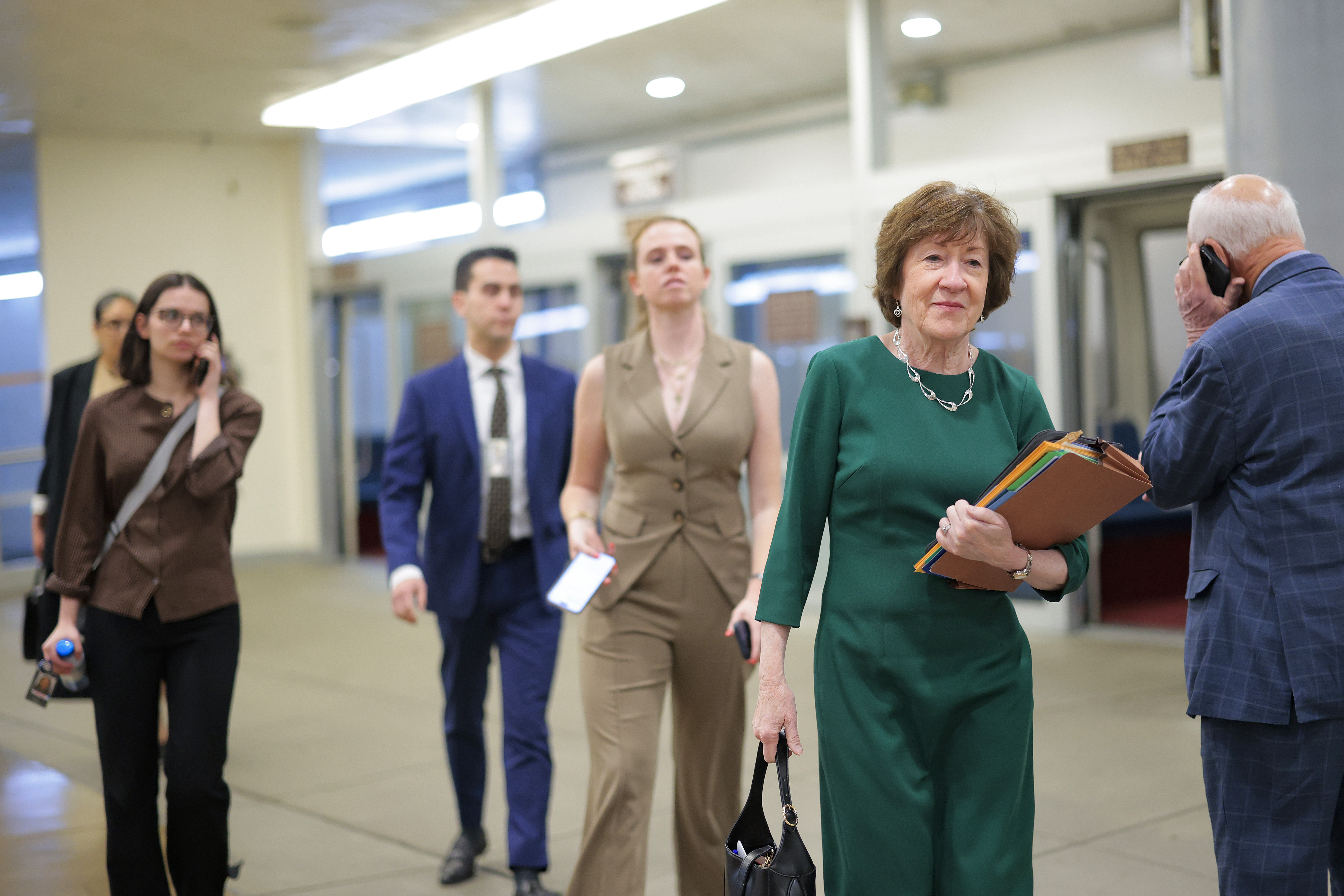 Sen. Susan Collins (R-Maine) has dodged several attempts to topple her in a Senate race. (Heather Diehl/Getty Images)