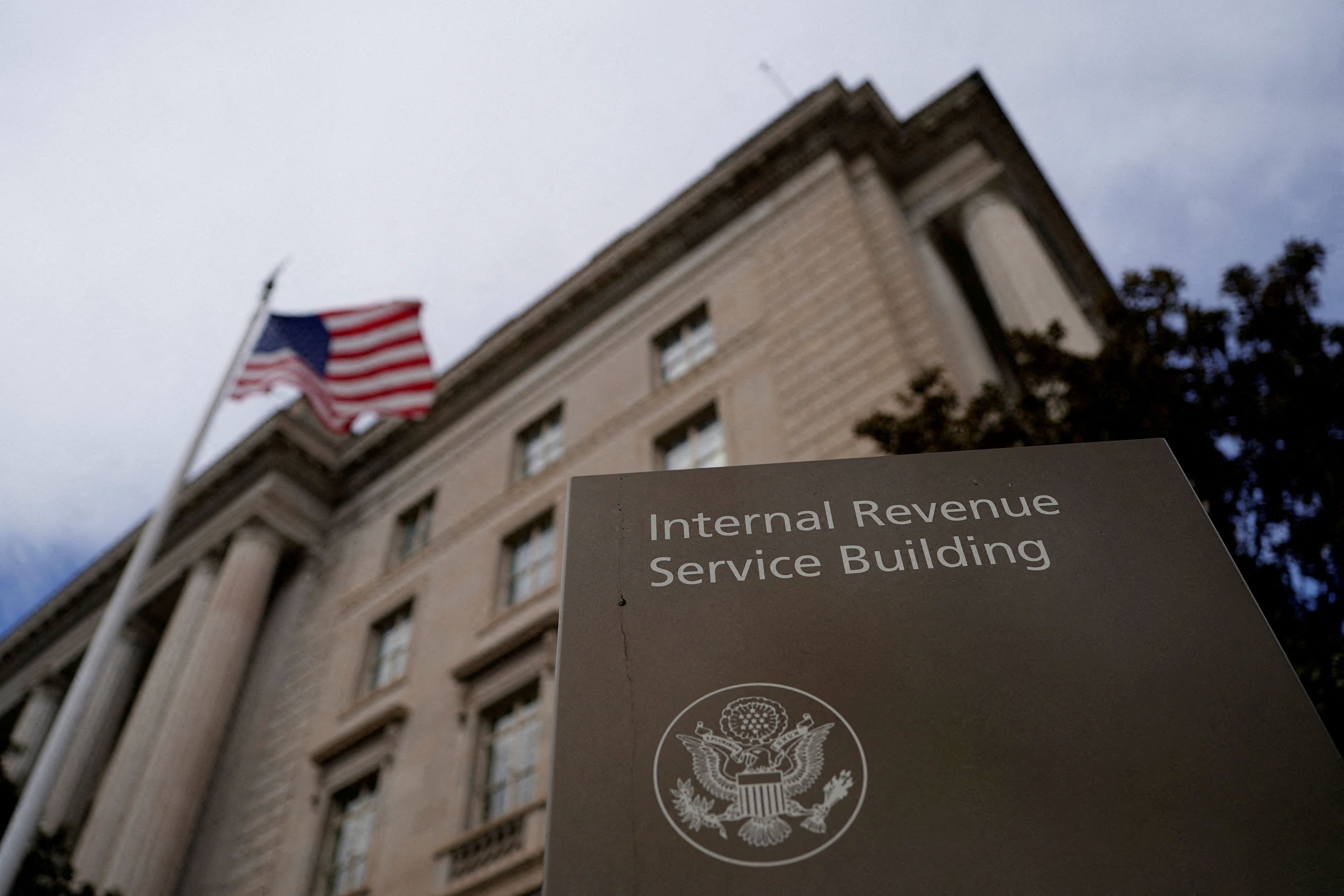 The IRS building in Washington. (Kent Nishimura/Reuters)