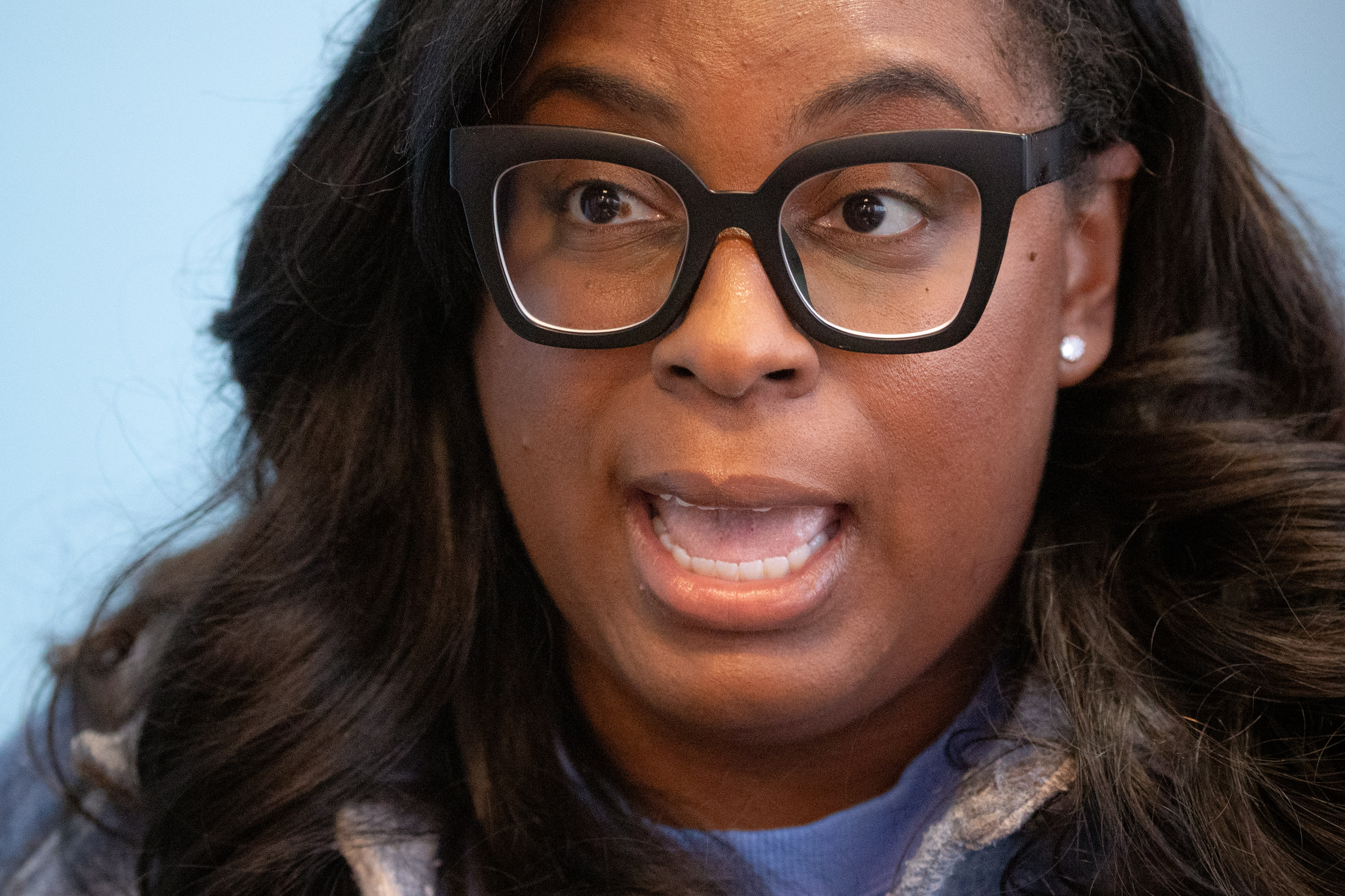 Rep. LaMonica McIver (D-New Jersey) in 2025. (Aristide Economopoulos/For The Washington Post)