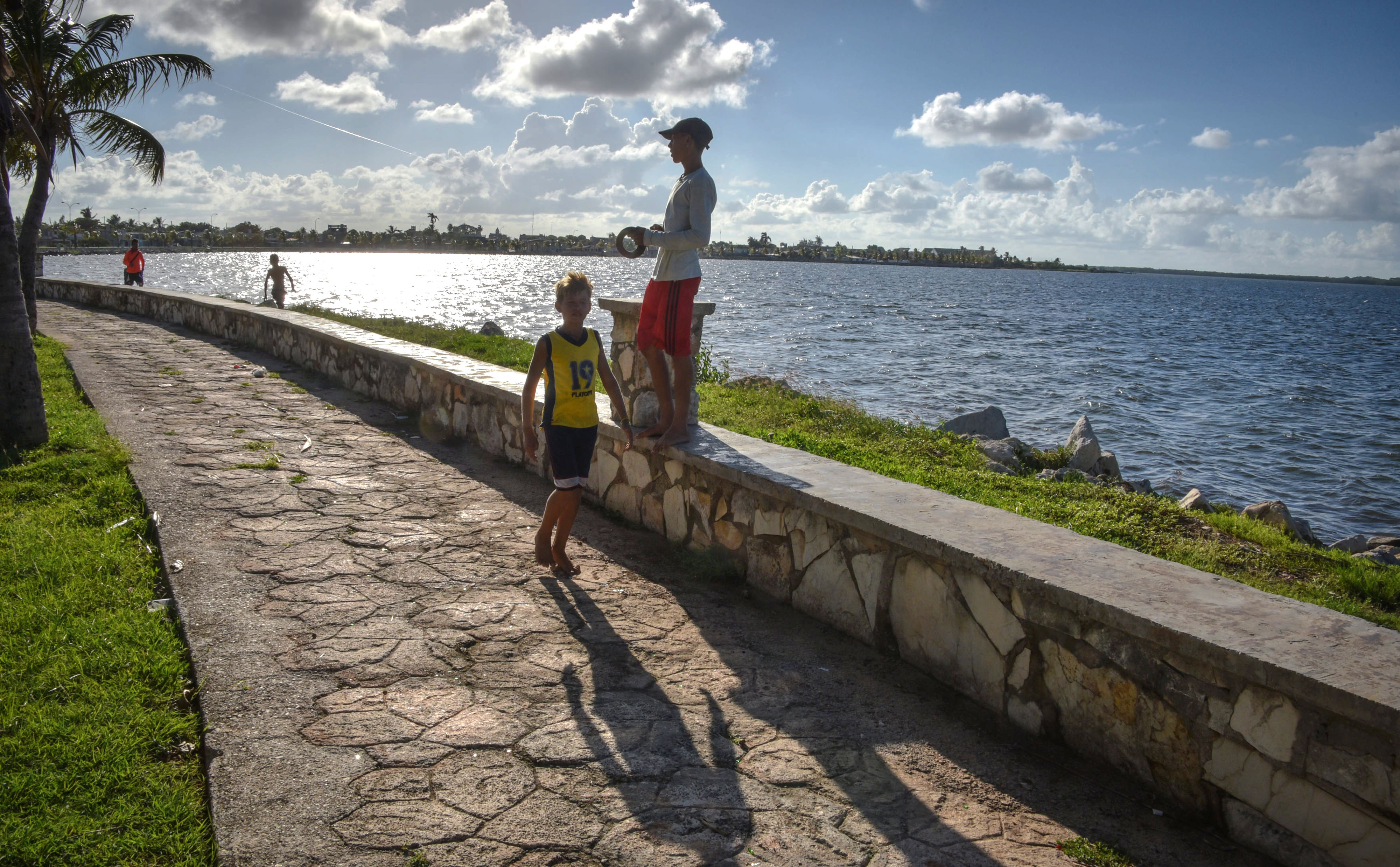 The waterfront in Caibarien, in Cuba's Villa Clara province, in 2017. (AFP/Getty Images)