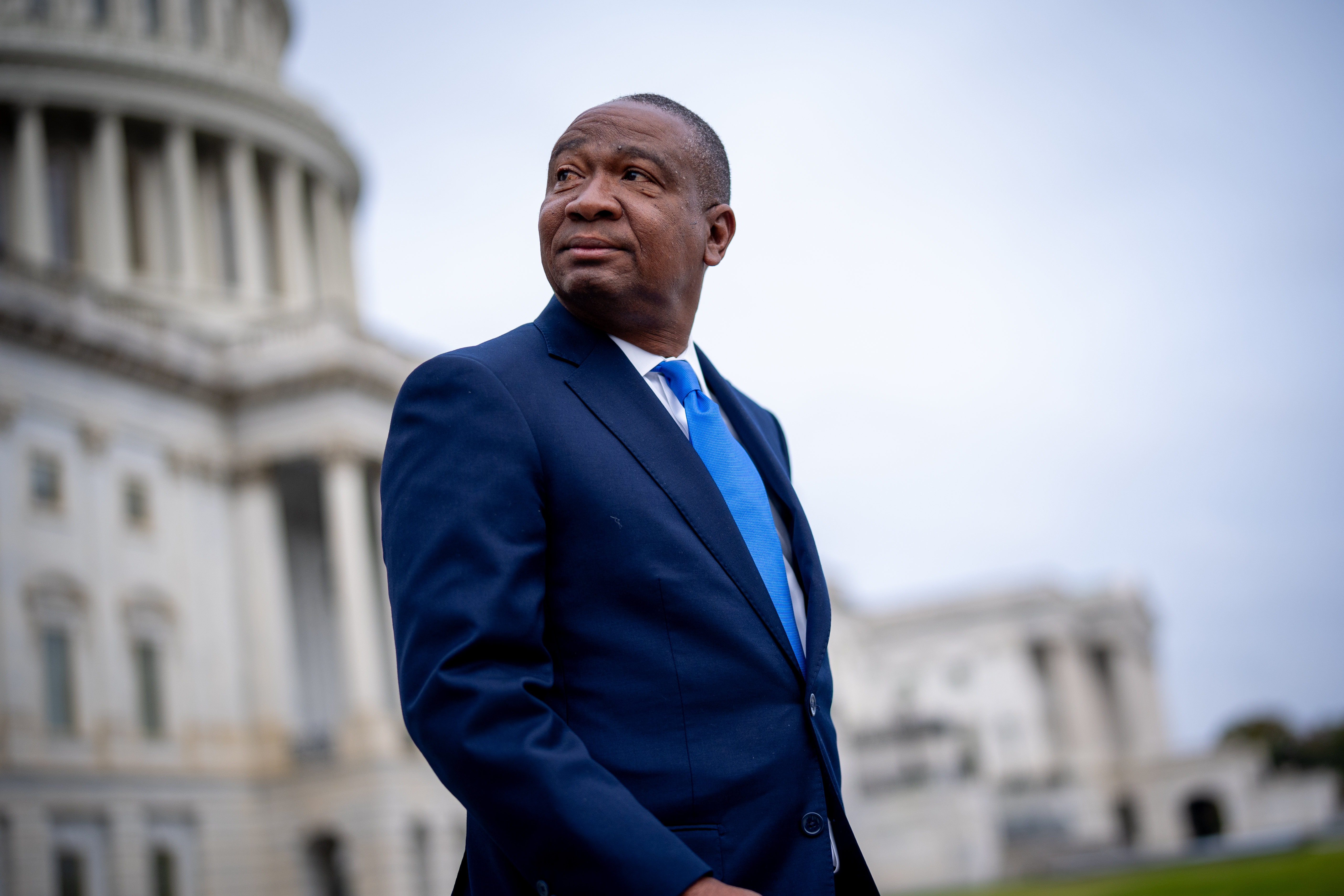 Rep. Cleo Fields (D) represents a newly drawn, majority-Black district in Louisiana. (Andrew Harnik/Getty Images)