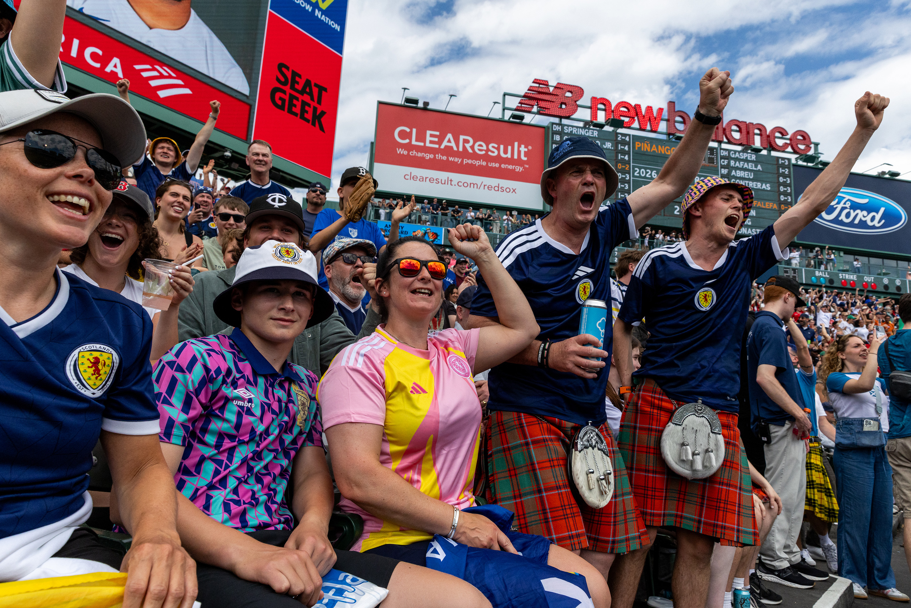 The Tartan Army takes on Fenway Park.