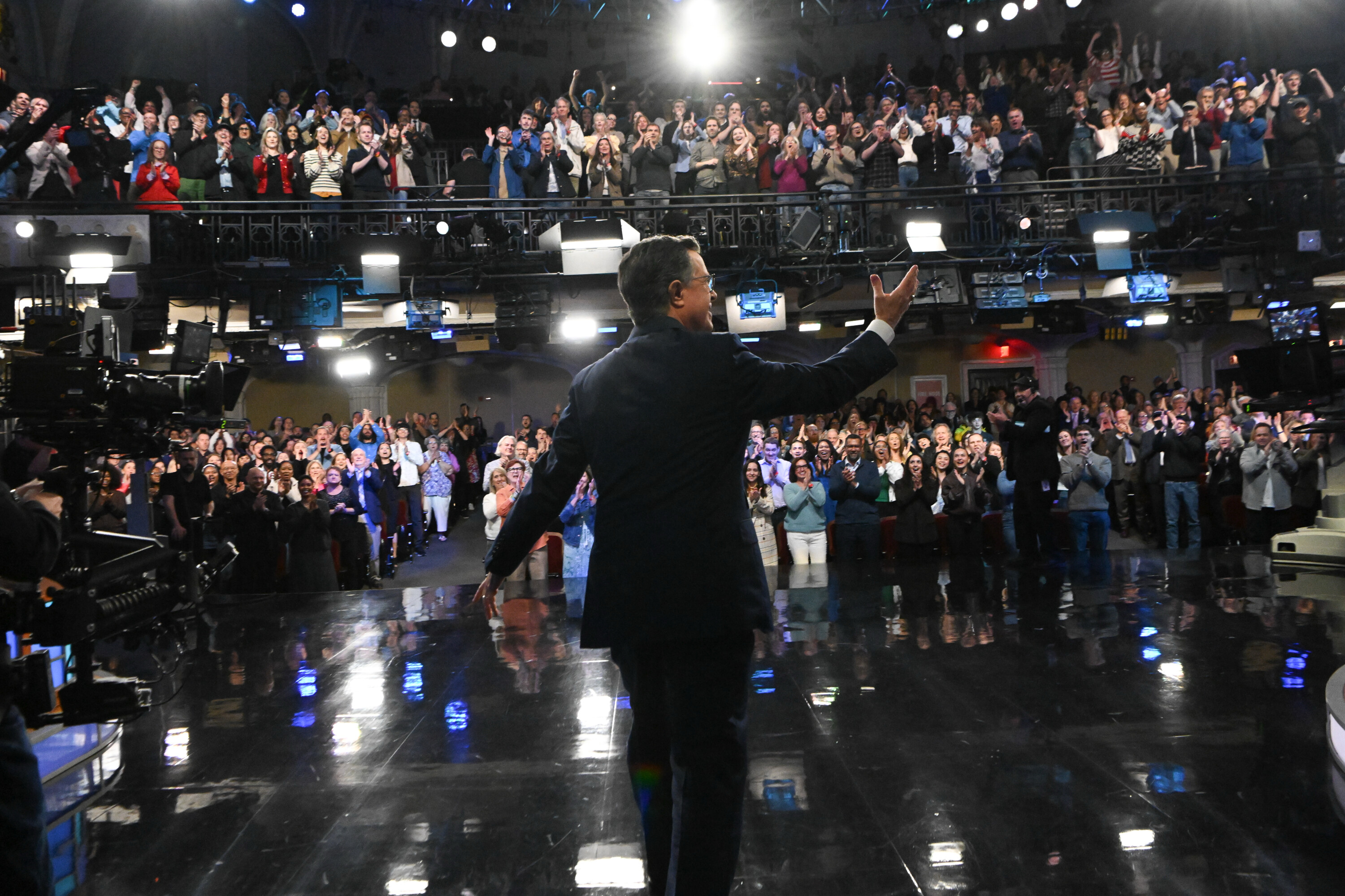 Stephen Colbert's show has ended after an 11-year run with the final taping on Thursday. (Scott Kowalchyk/CBS)