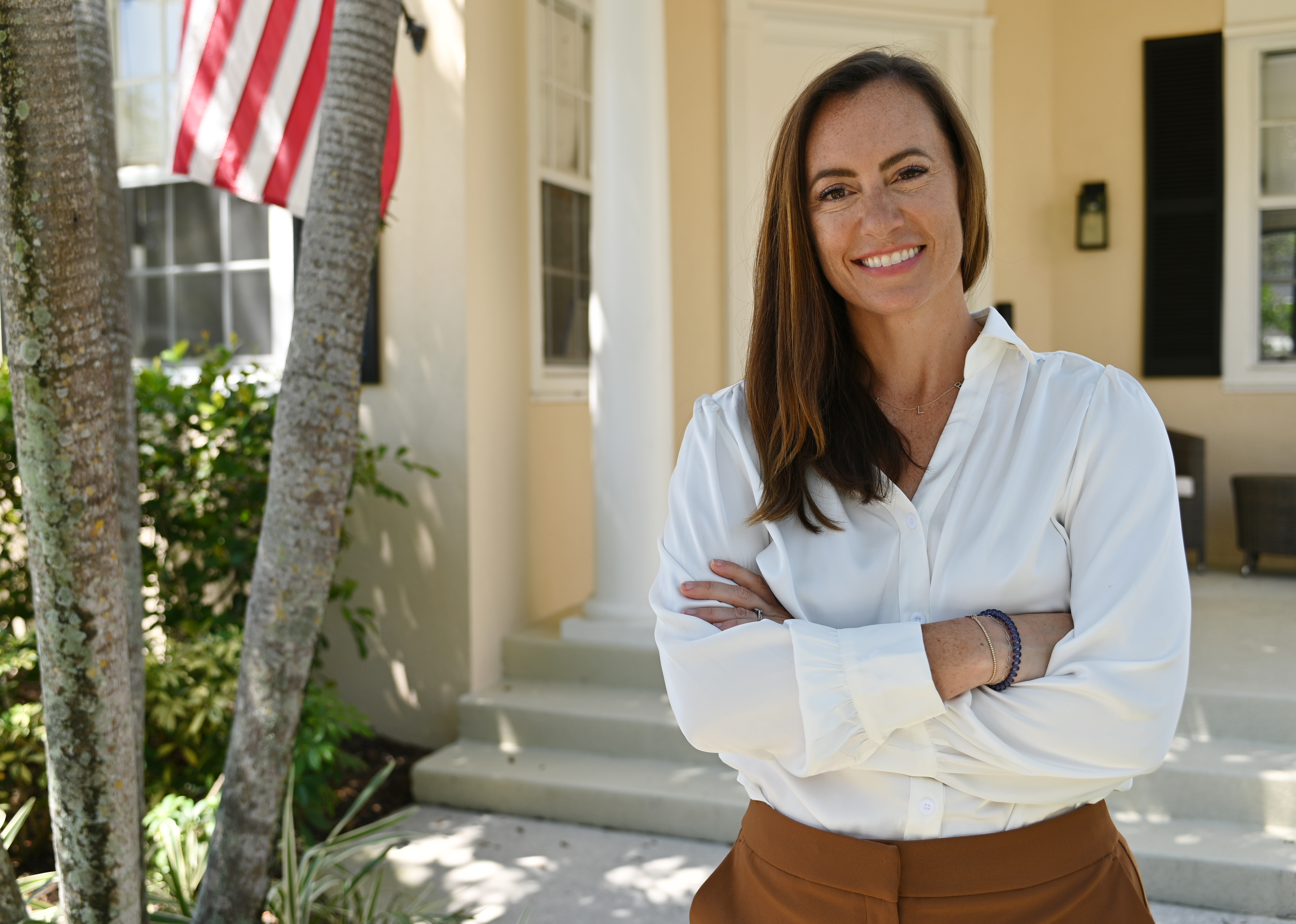 Democrat Emily Gregory has won the special election to represent a Florida state House district that includes President Donald Trump’s Mar-a-Lago home. (Courtesy of Emily Gregory Campaign)