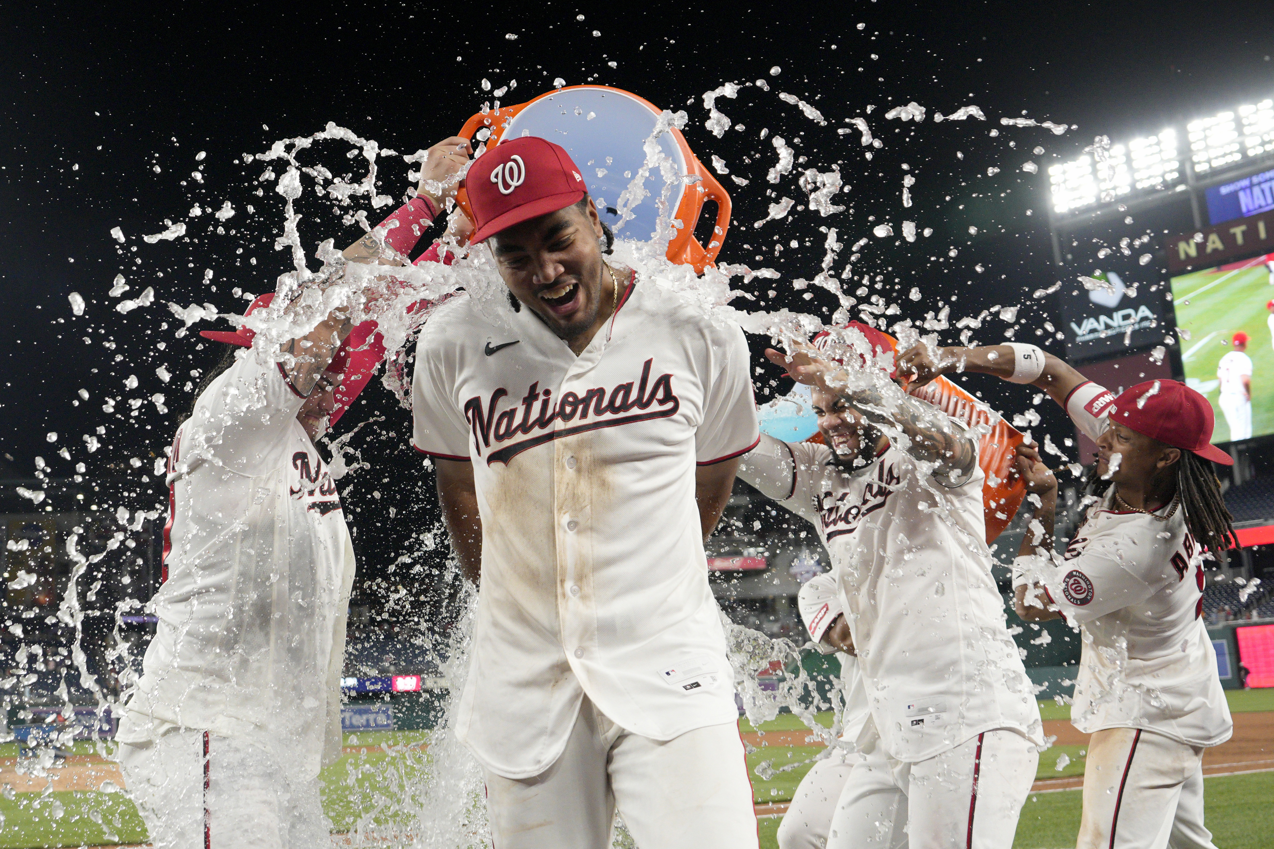 Wood leads all N.L. outfielders with 16 home runs. (Jess Rapfogel/Getty Images)