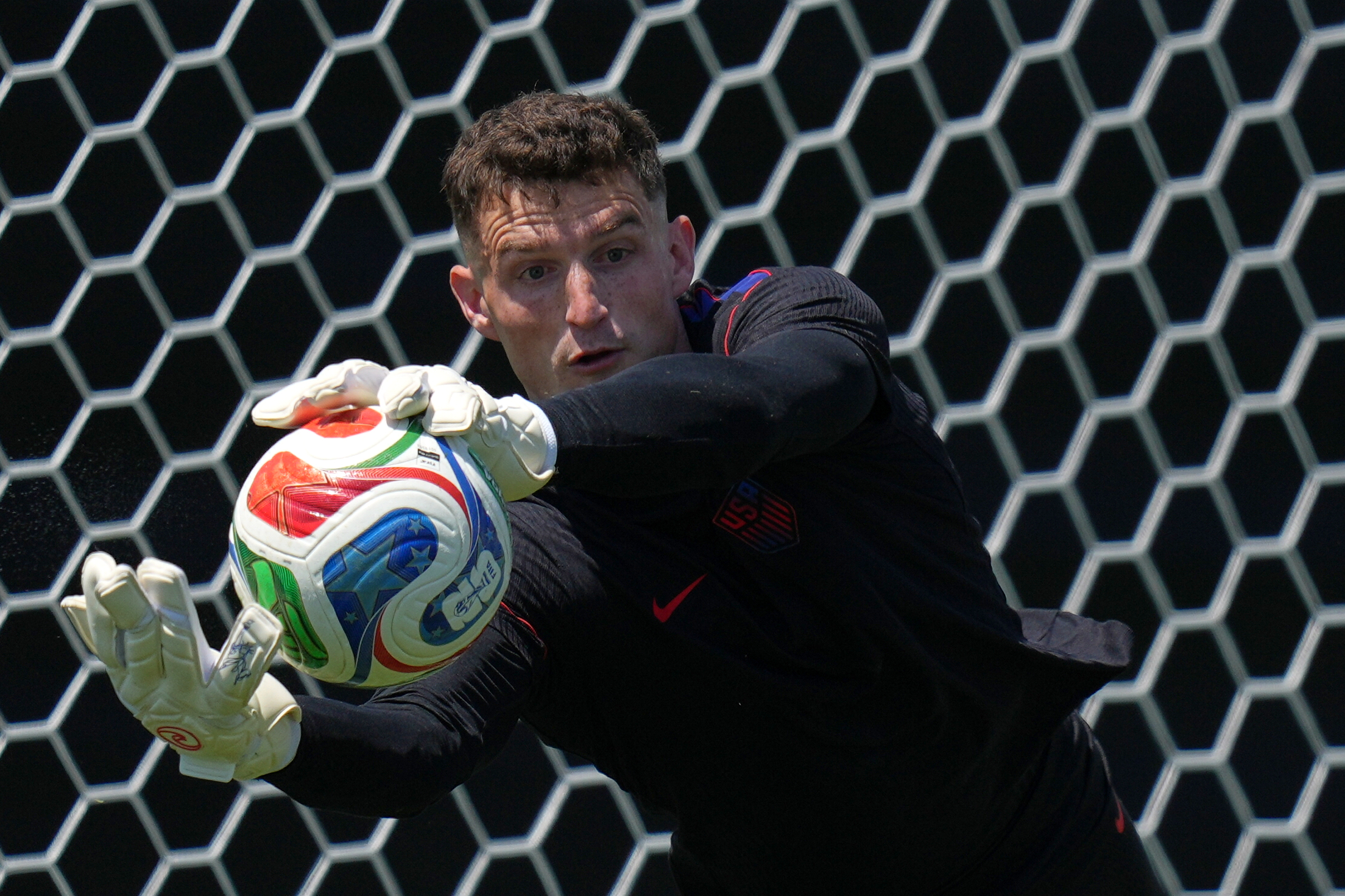 Freese has yet to face a real test during this tournament. That will soon change. (Andre Penner/AP)