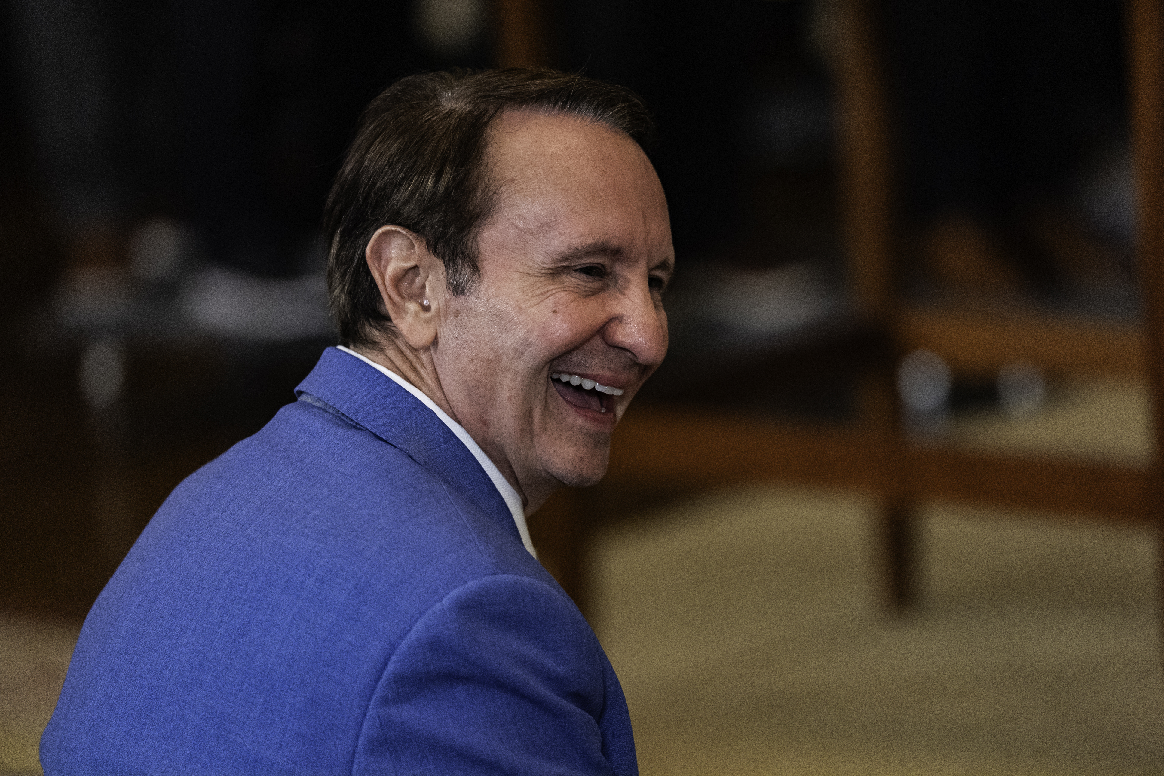 Louisiana Gov. Jeff Landry's announcement to suspend the May 16 primary could come as early as Friday. (Salwan Georges/The Washington Post)