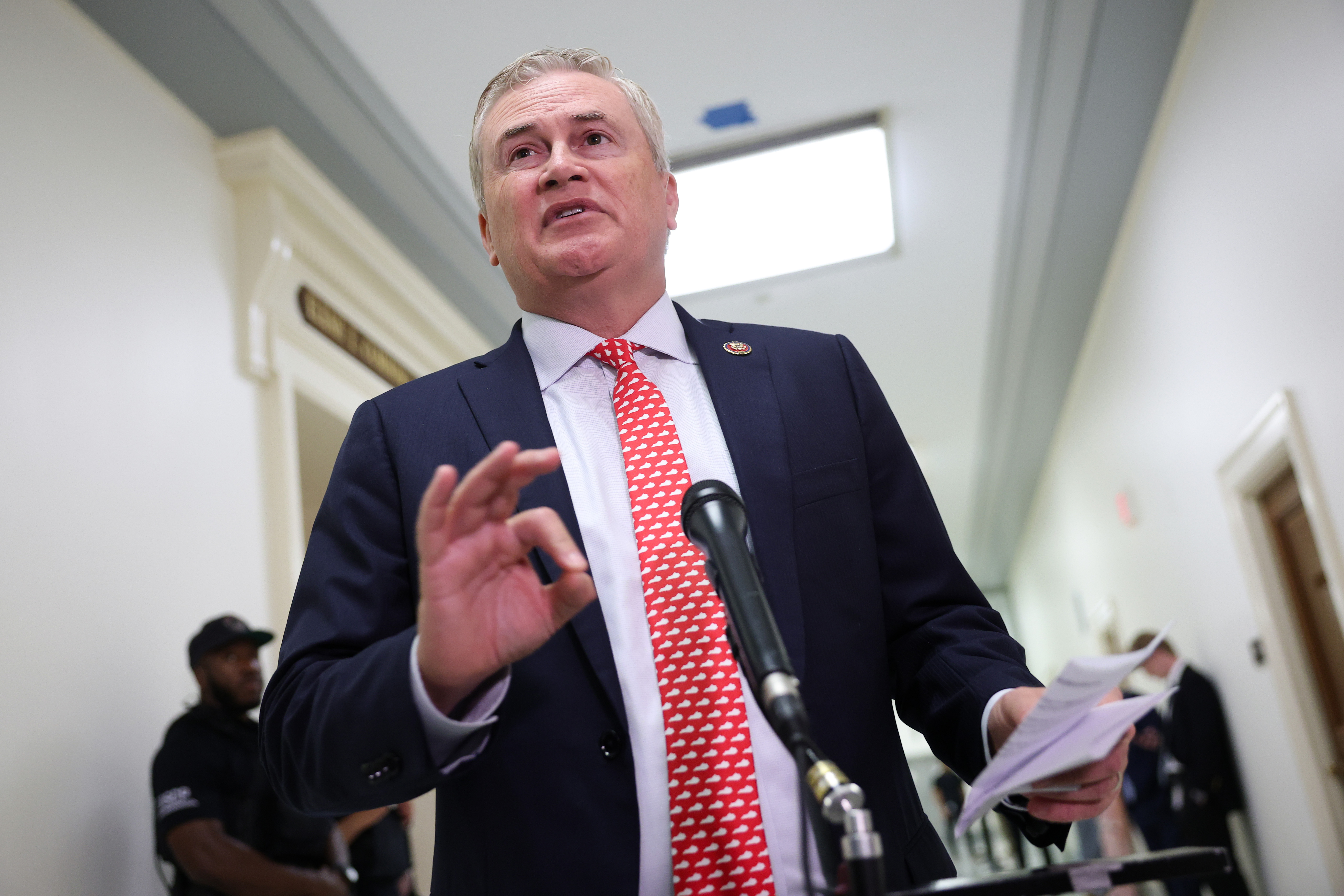 Rep. James Comer (R-Kentucky), chairman of the House Oversight Committee. (Kevin Dietsch/Getty Images)