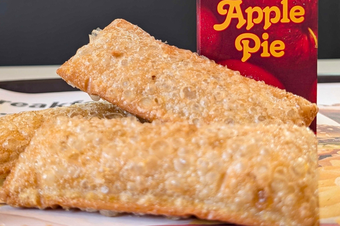 The fried apple pie has returned to McDonald’s menus for a limited time. (Maxine Wallace/The Post)