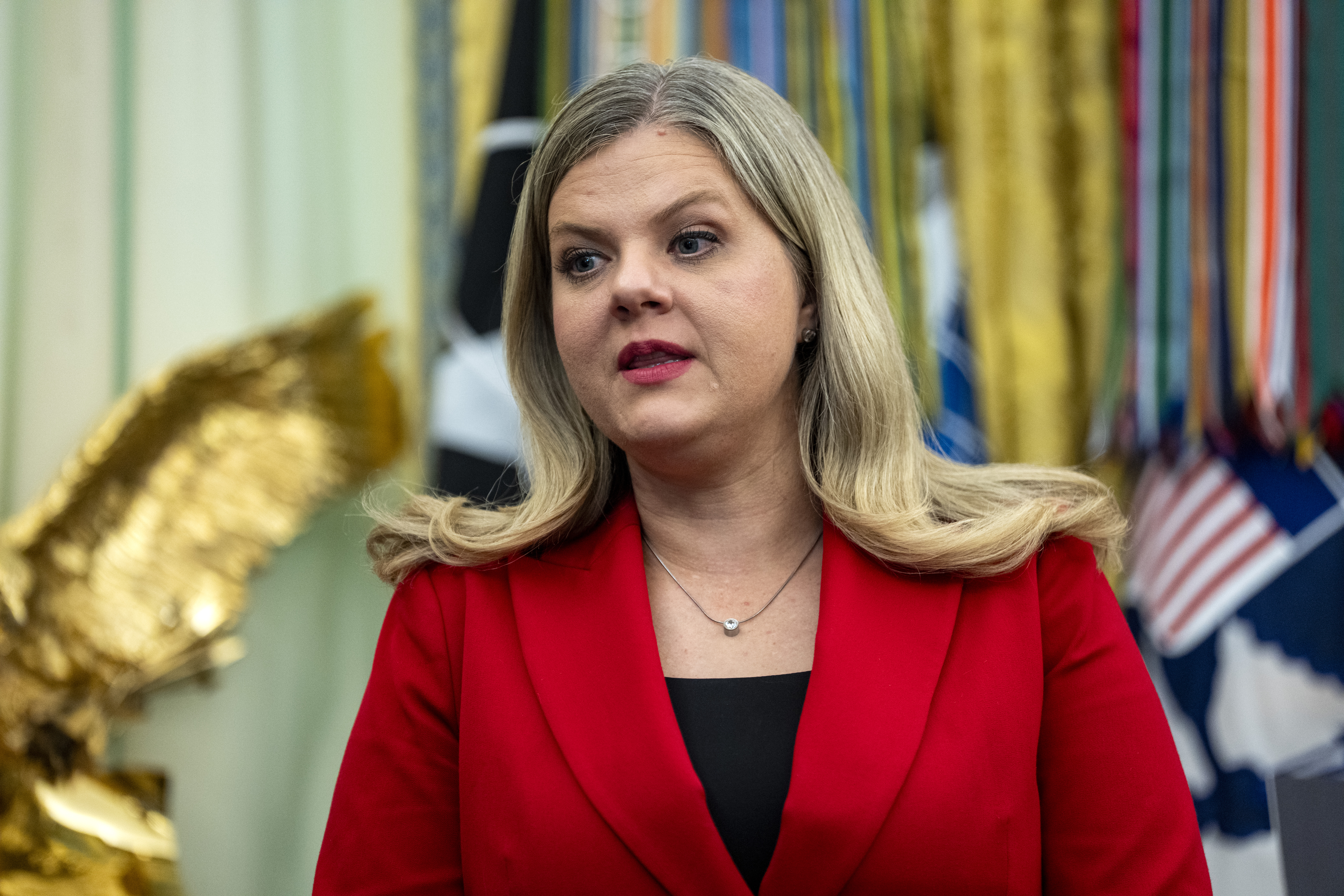 Heidi Overton is deputy director of the White House Domestic Policy Council. (Bonnie Cash/UPI)