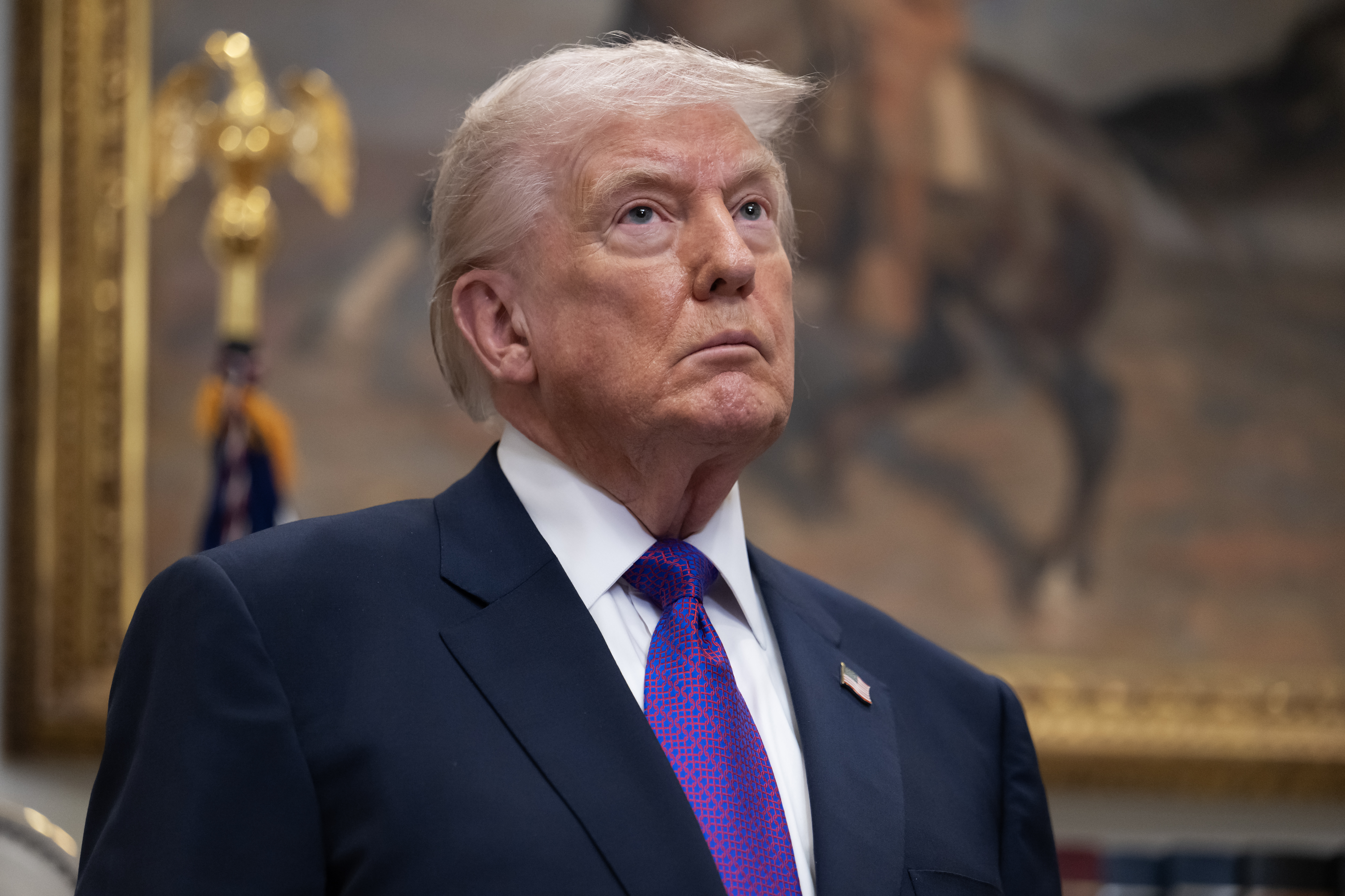 President Donald Trump showed a classified map to fellow passengers aboard his private plane, according to a newly released memo prepared by prosecutors as they moved toward an indictment. (Craig Hudson/For The Washington Post)