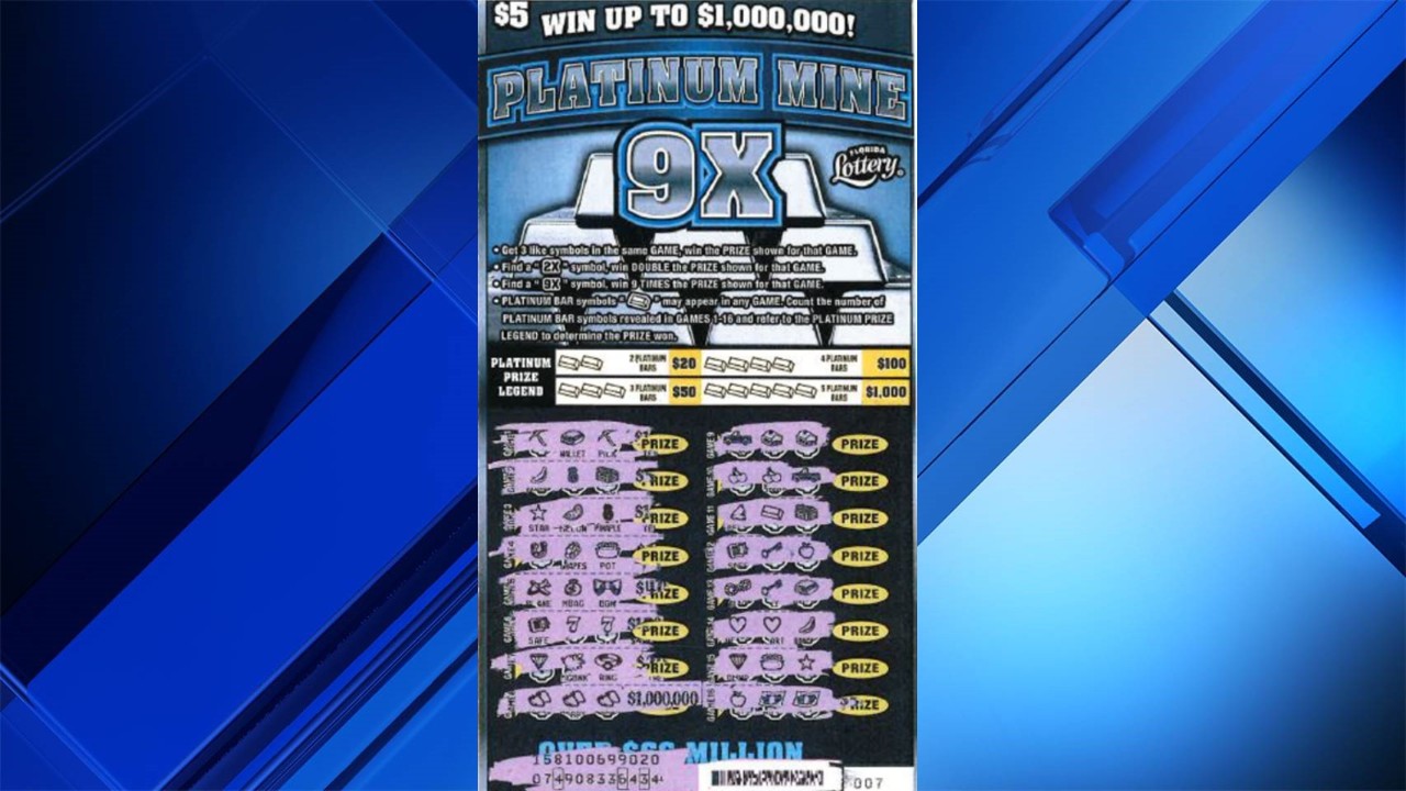 Miami-Dade woman wins $1 million prize playing Lottery scratch-off