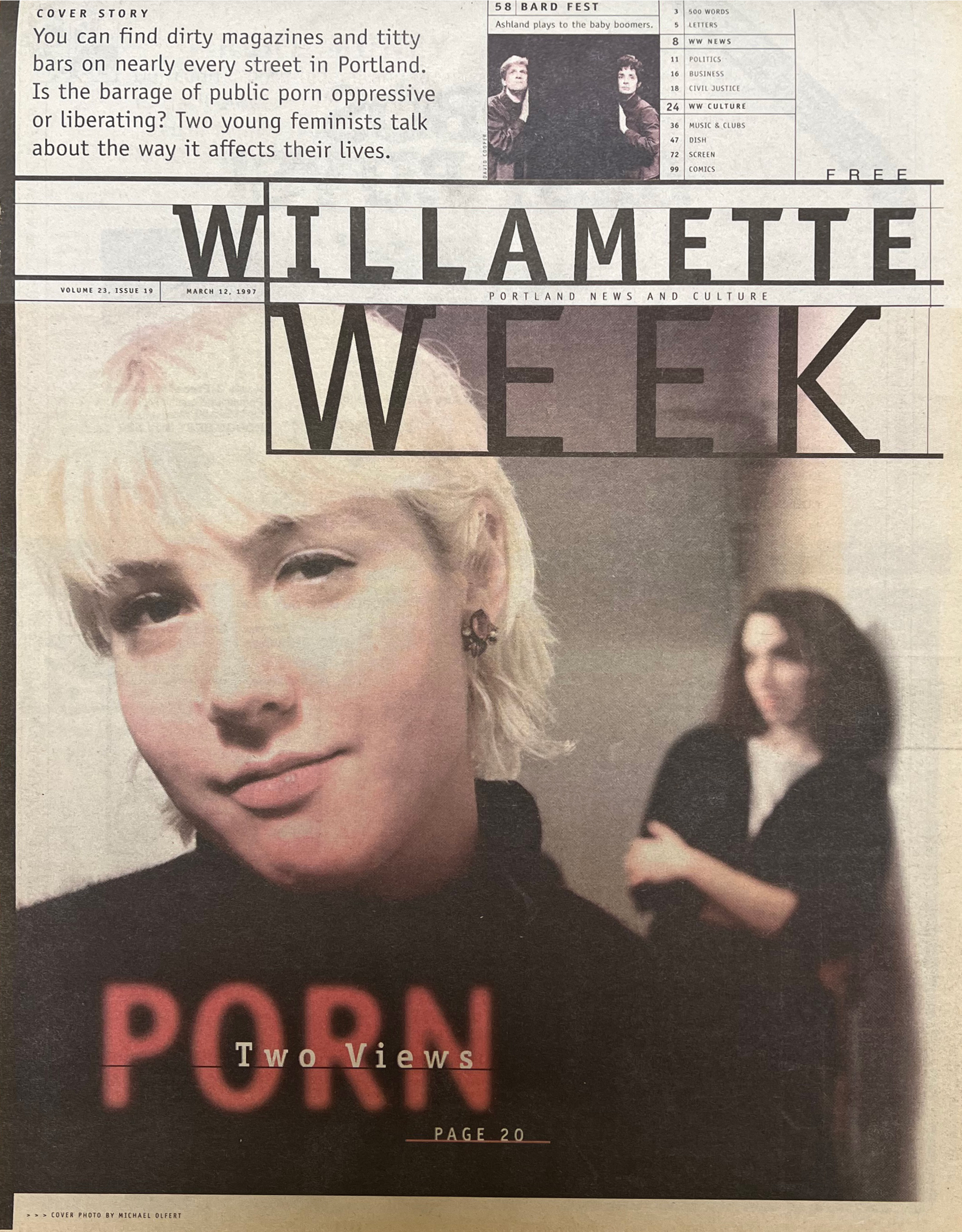 How Does Pornography Affect the Lives of Women in Portland? Two Feminists  With Opposing Viewpoints Talk It Over.