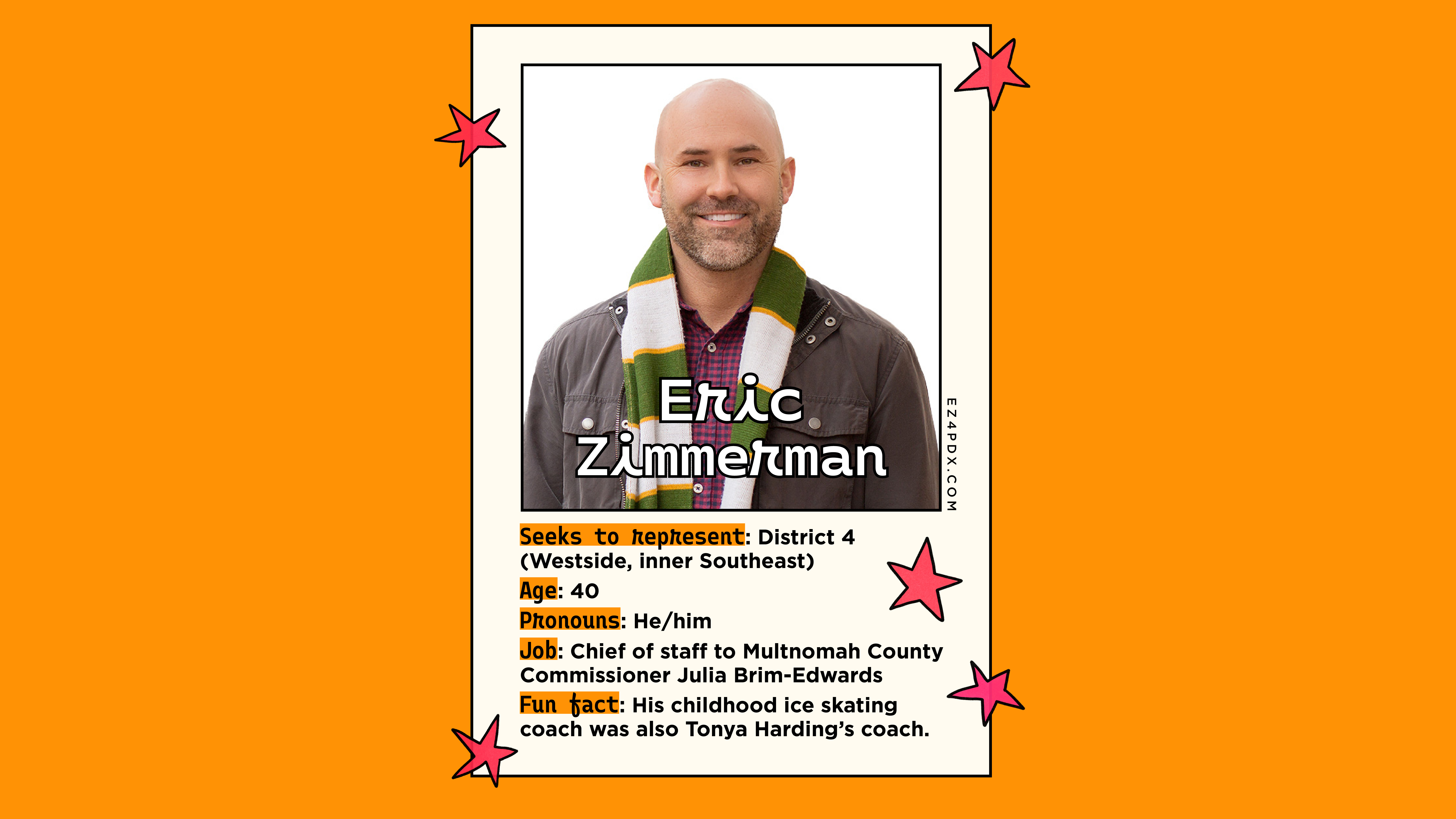 City Council Entrance Interview: Eric Zimmerman